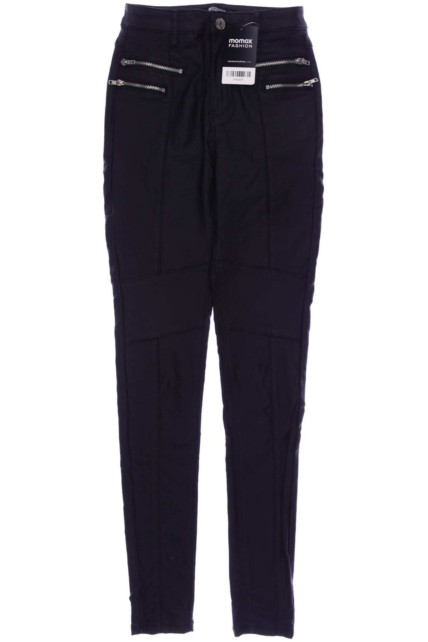 

Missguided Damen Stoffhose, schwarz