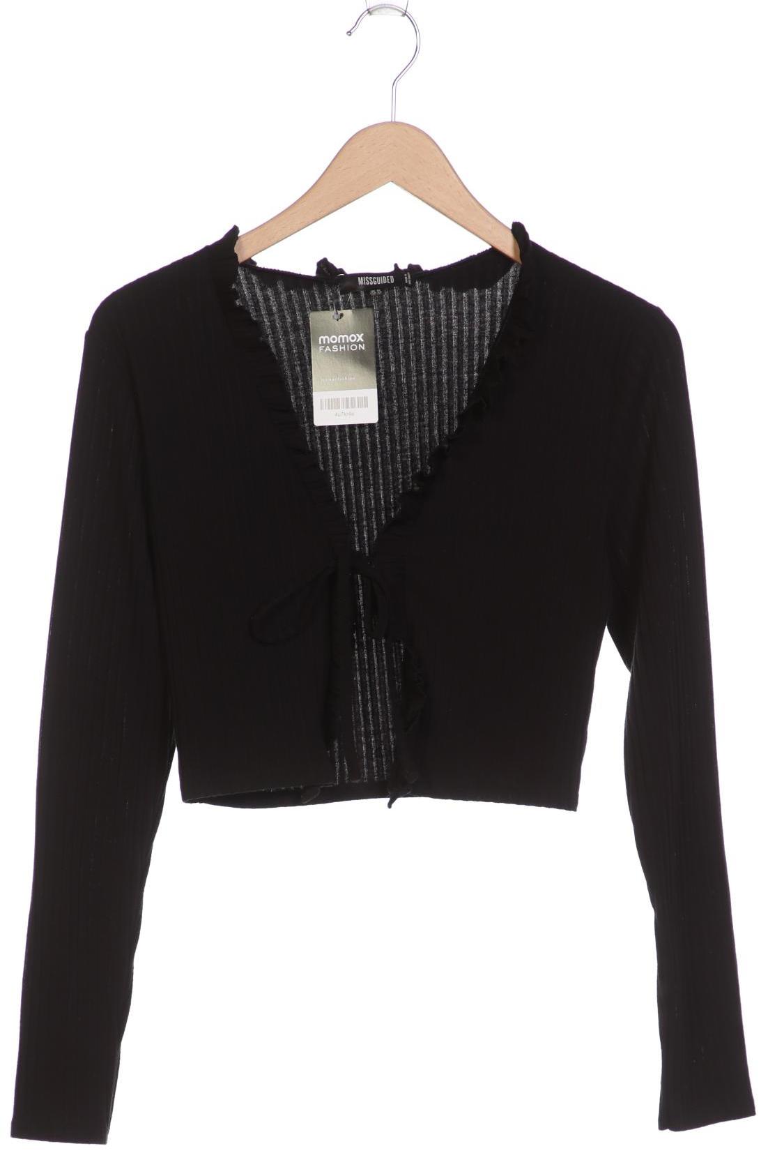 

Missguided Damen Strickjacke, schwarz, Gr. 44