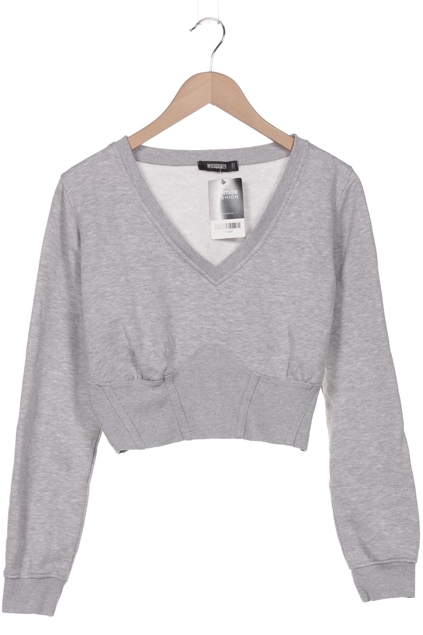 

Missguided Damen Sweatshirt, grau, Gr. 38