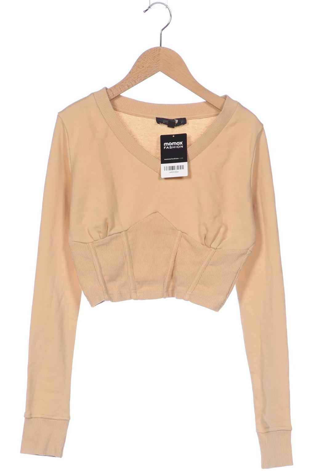 

Missguided Damen Sweatshirt, beige, Gr. 36