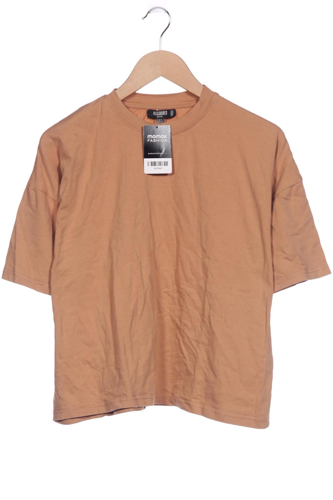 

Missguided Damen T-Shirt, beige, Gr. 34