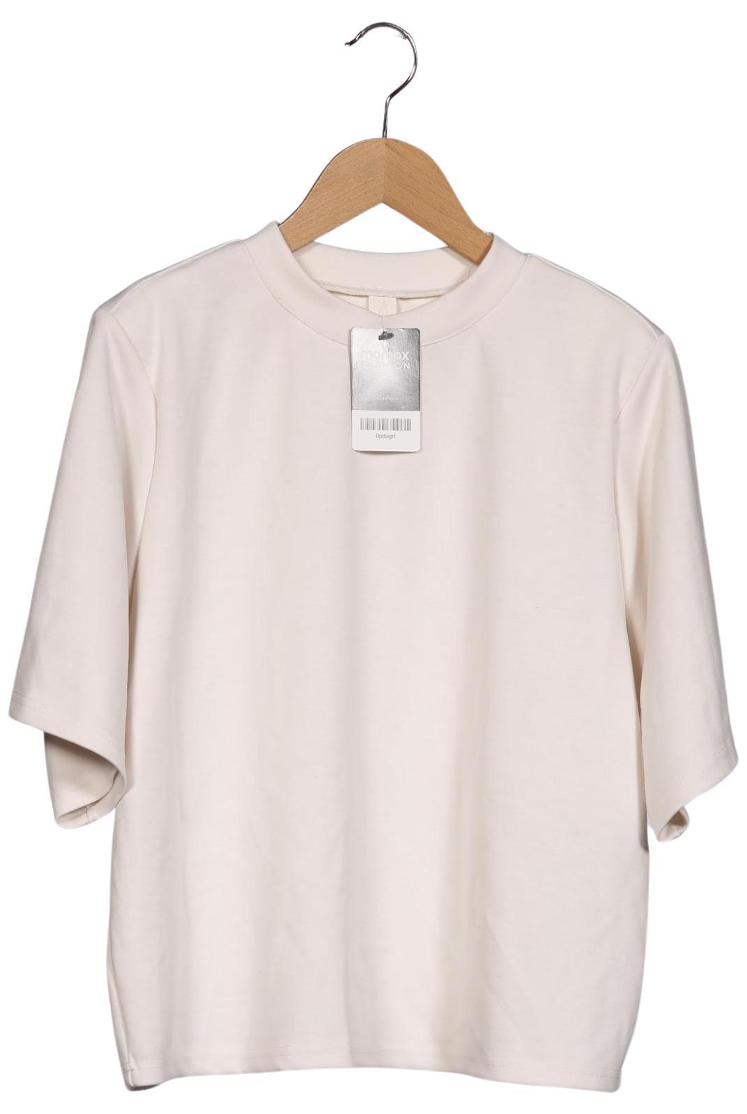 

Missguided Damen T-Shirt, cremeweiß, Gr. 38