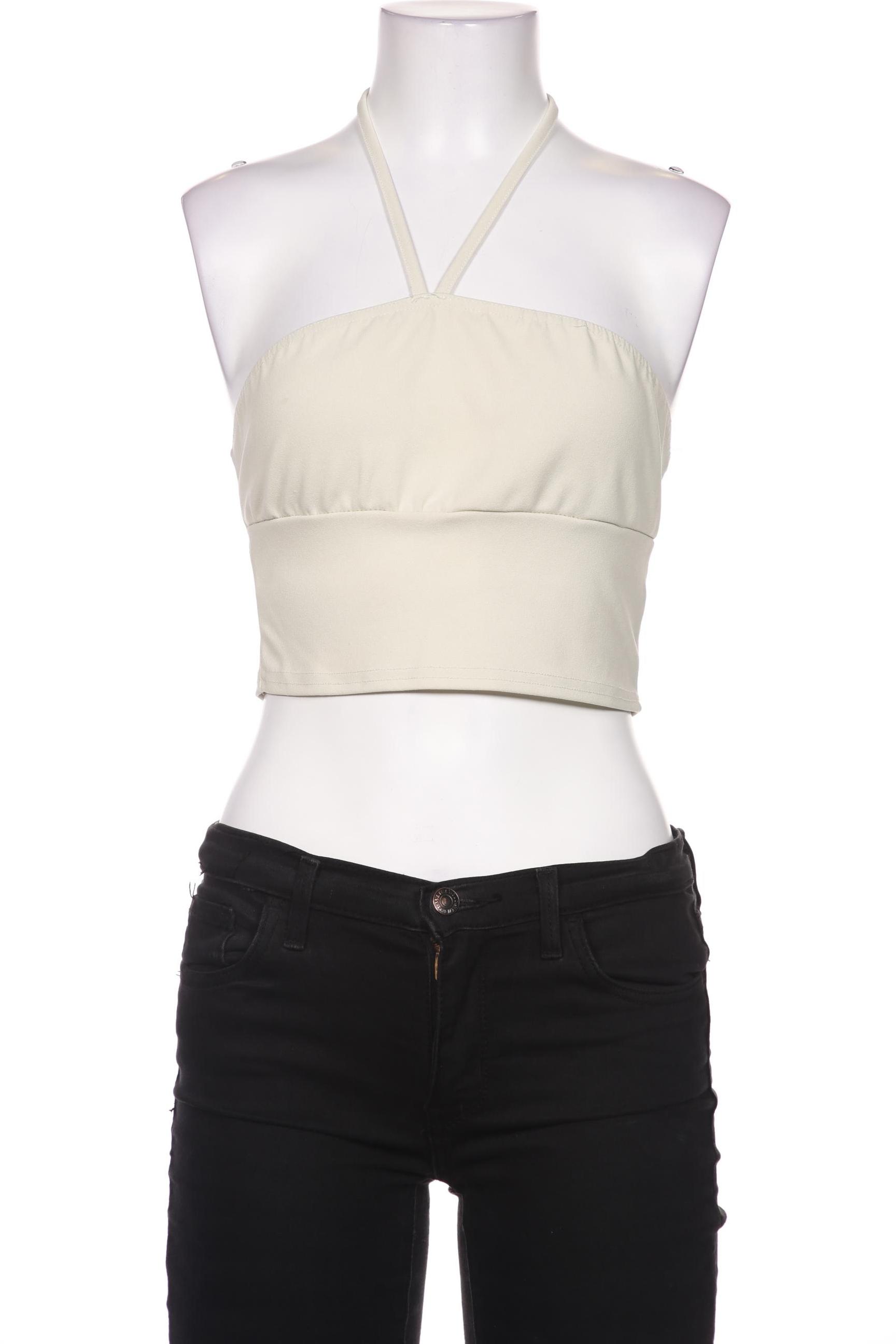 

Missguided Damen Top, cremeweiß, Gr. 34