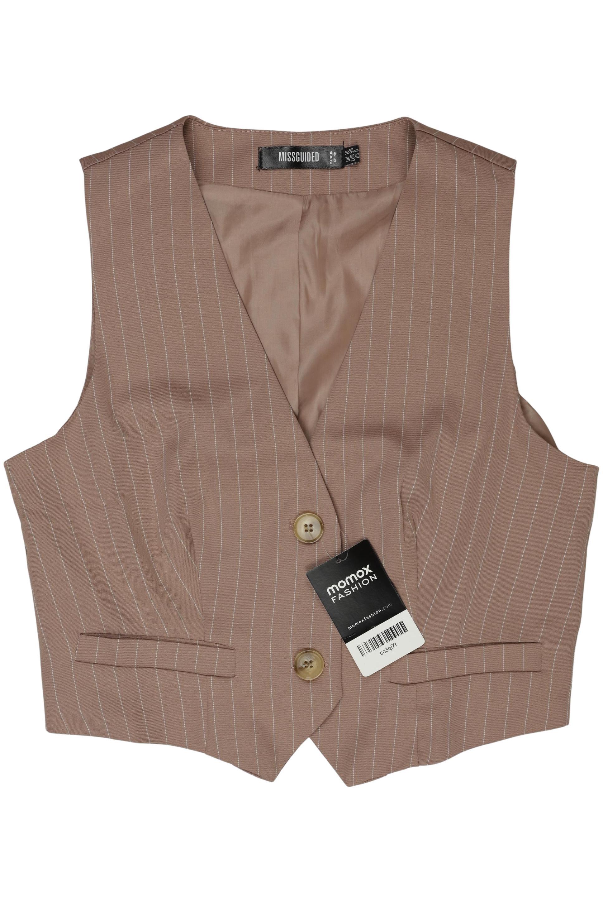 

Missguided Damen Weste, beige, Gr. 38
