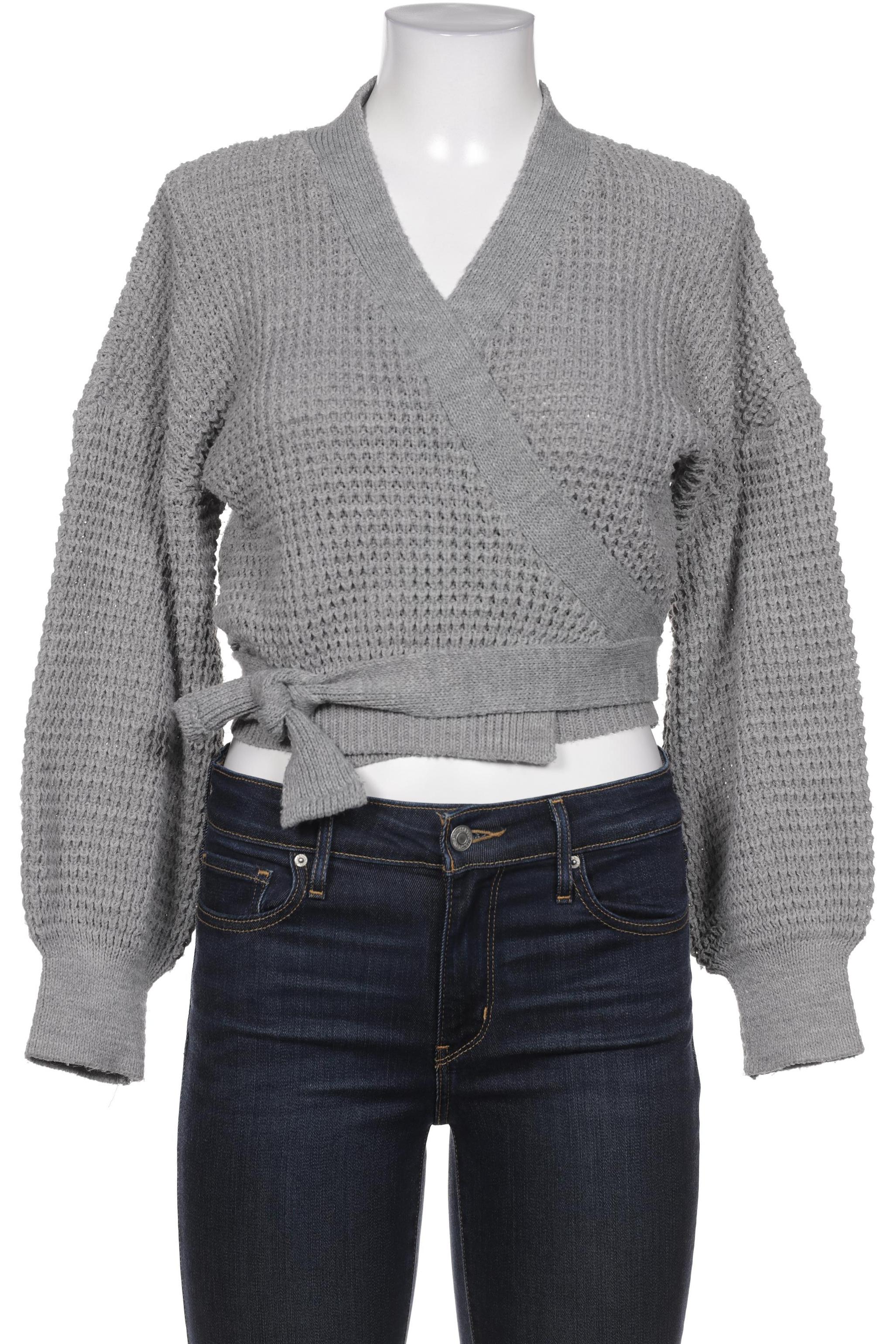 

Missguided Petite Damen Strickjacke, grau, Gr. 36