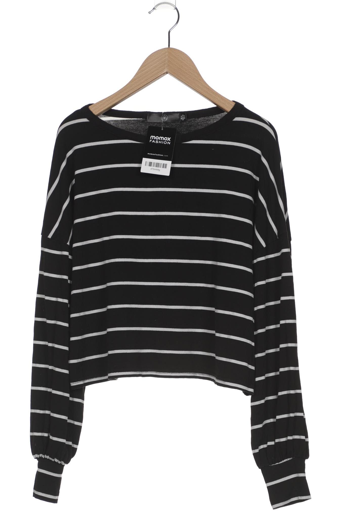 

Missguided Petite Damen Langarmshirt, schwarz, Gr. 32