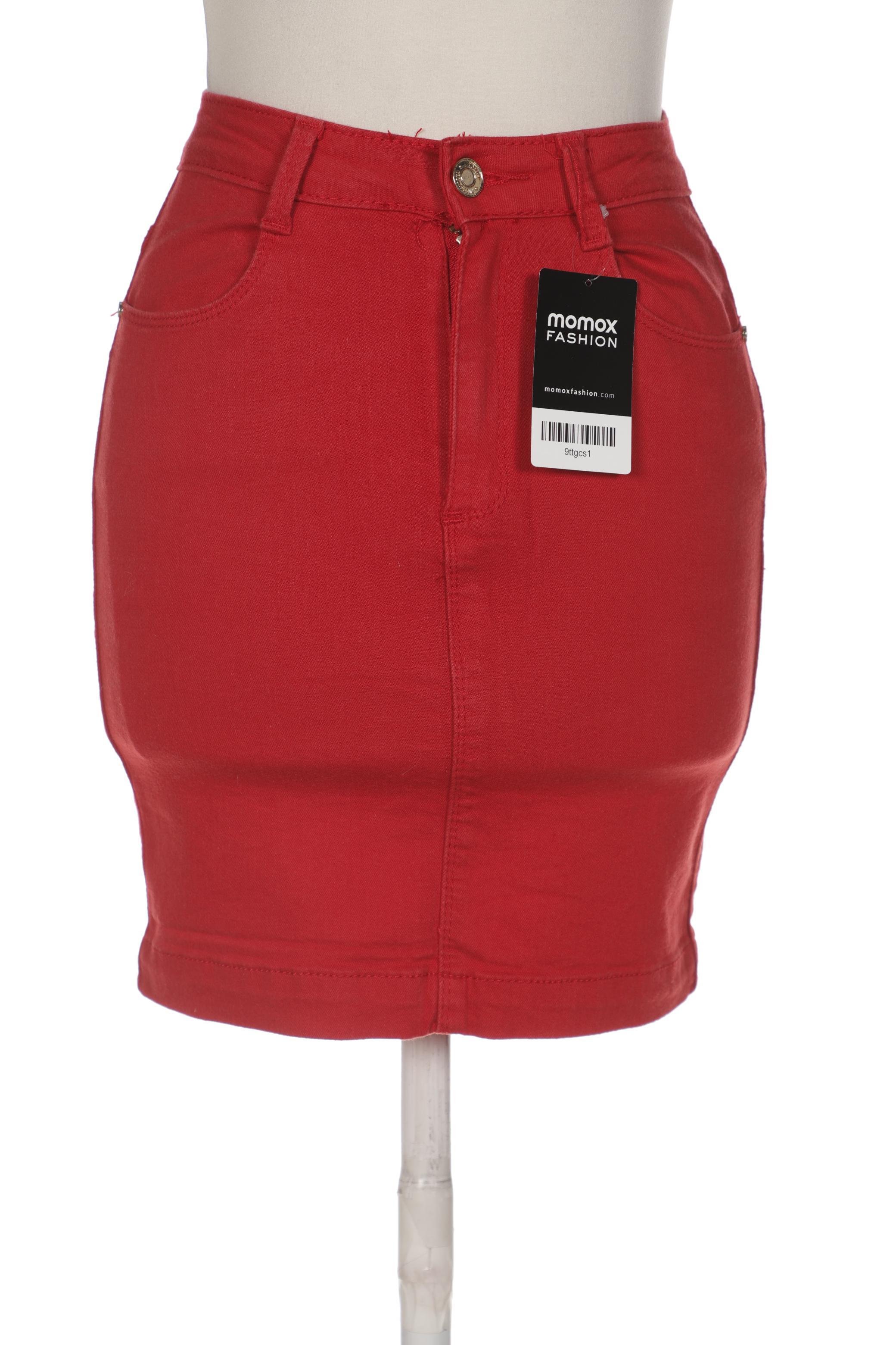 

Missguided Petite Damen Rock, rot, Gr. 32