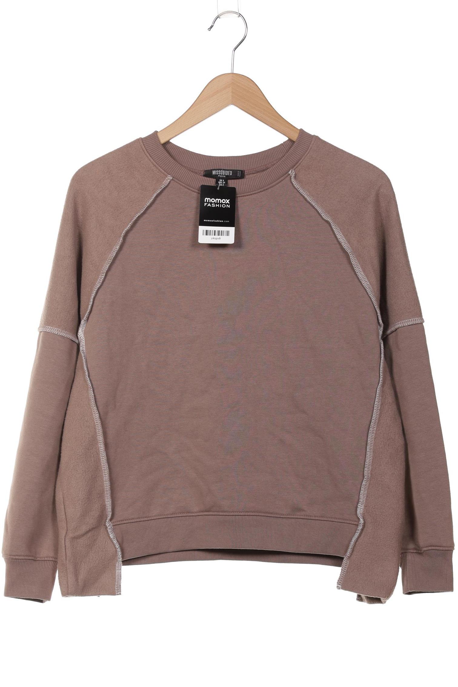 

Missguided Petite Damen Sweatshirt, braun, Gr. 34