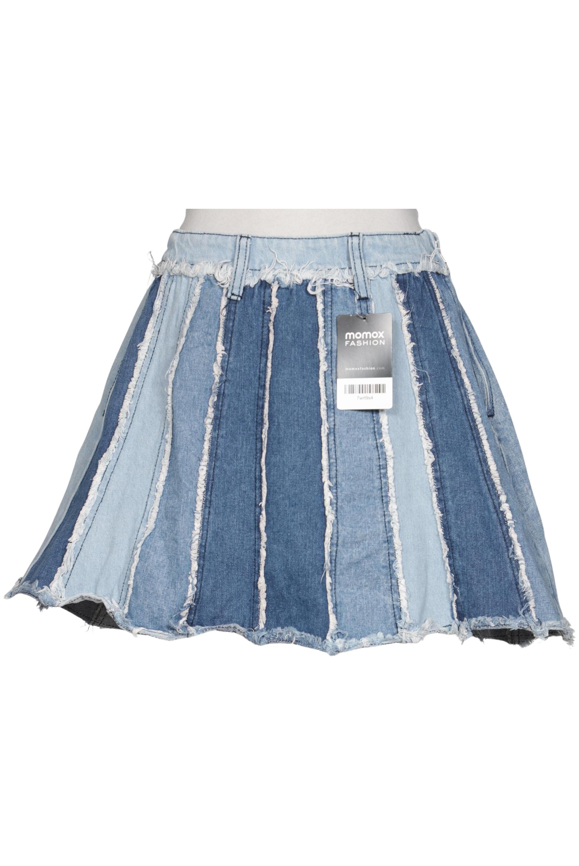 

Missguided Petite Damen Rock, blau, Gr. 32