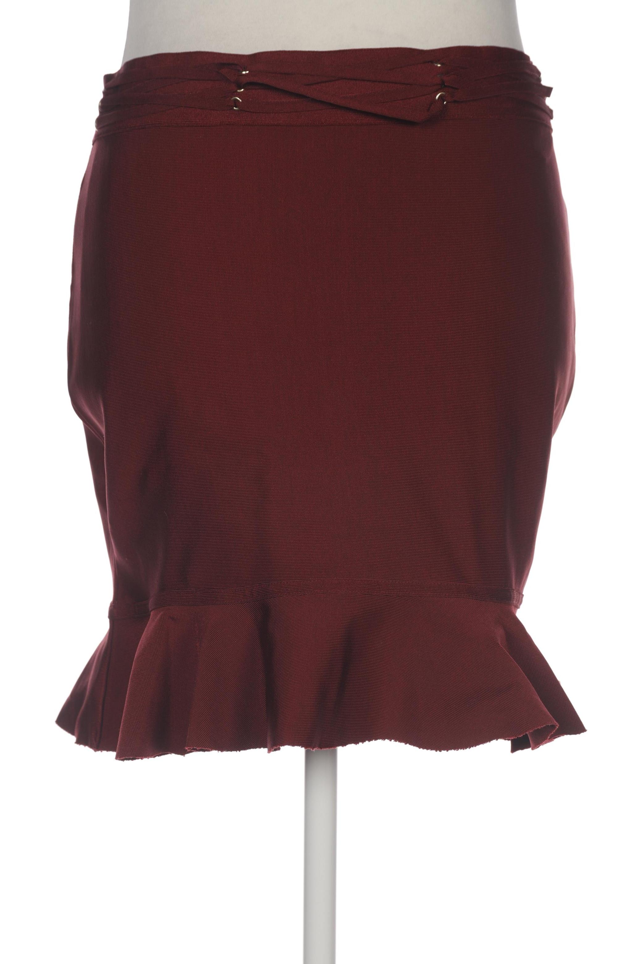 

Missguided Plus Damen Rock, bordeaux, Gr. 44