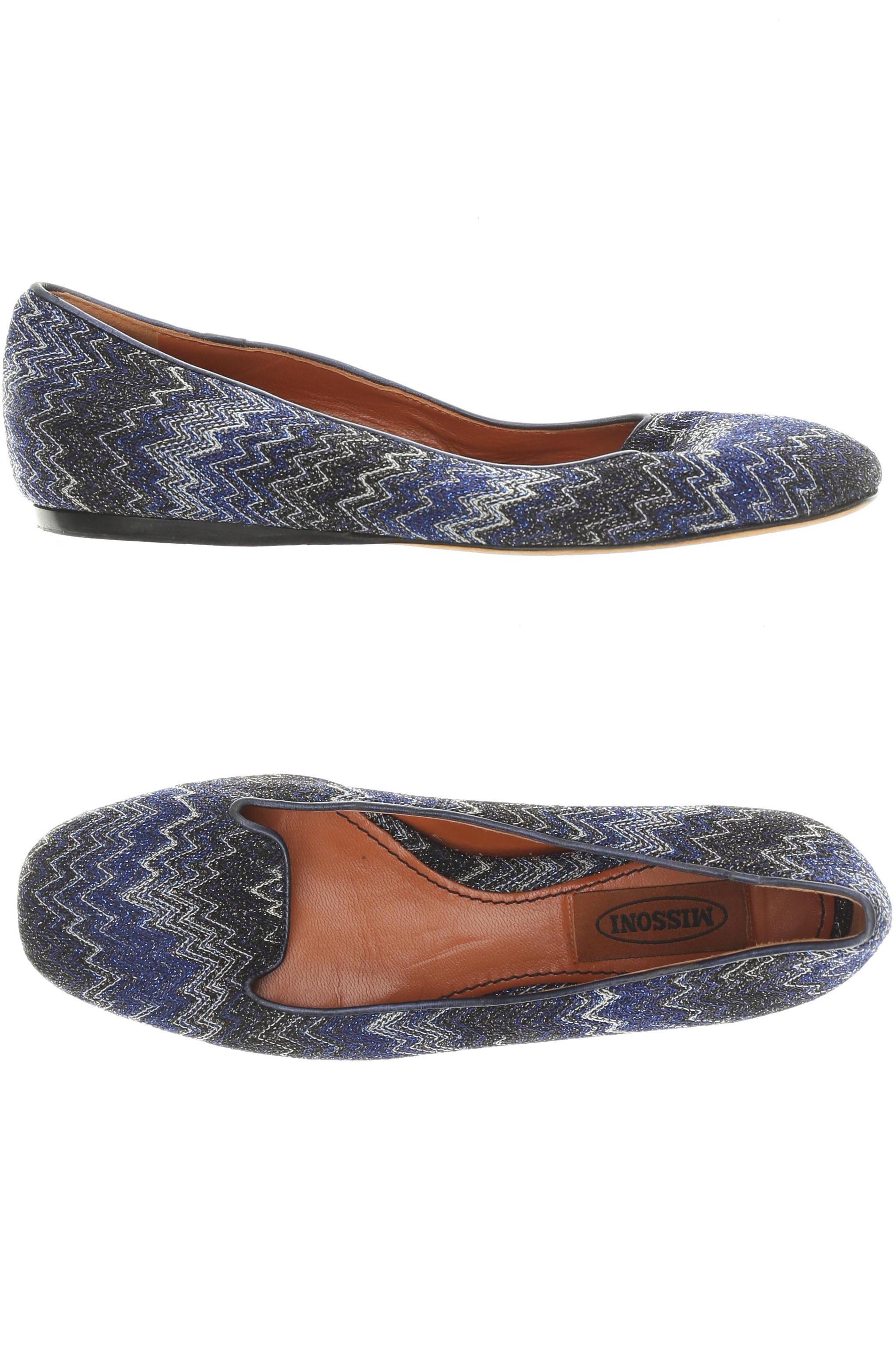 

Missoni Damen Ballerinas, blau, Gr. 37.5