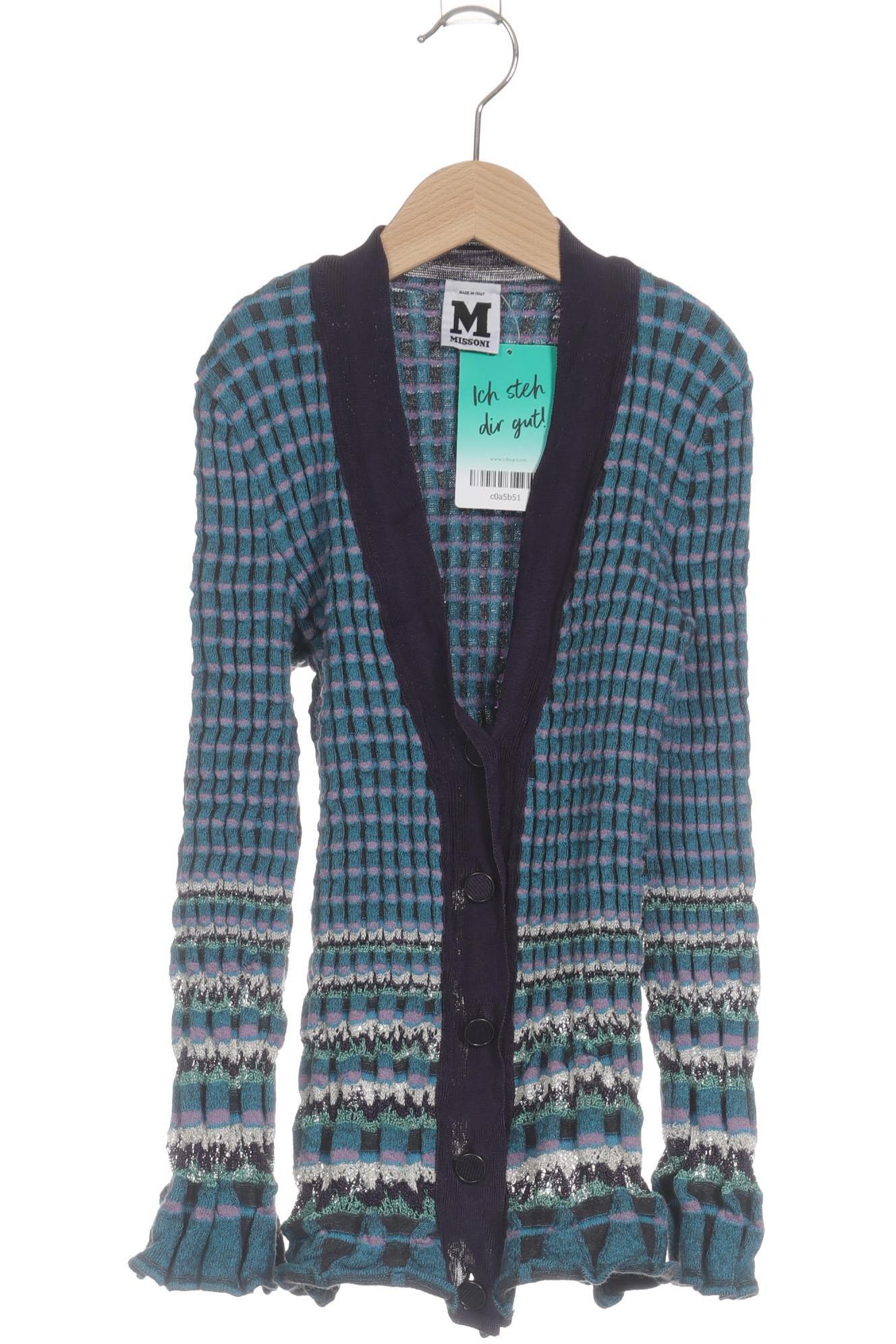 

Missoni Damen Strickjacke, türkis, Gr. 36