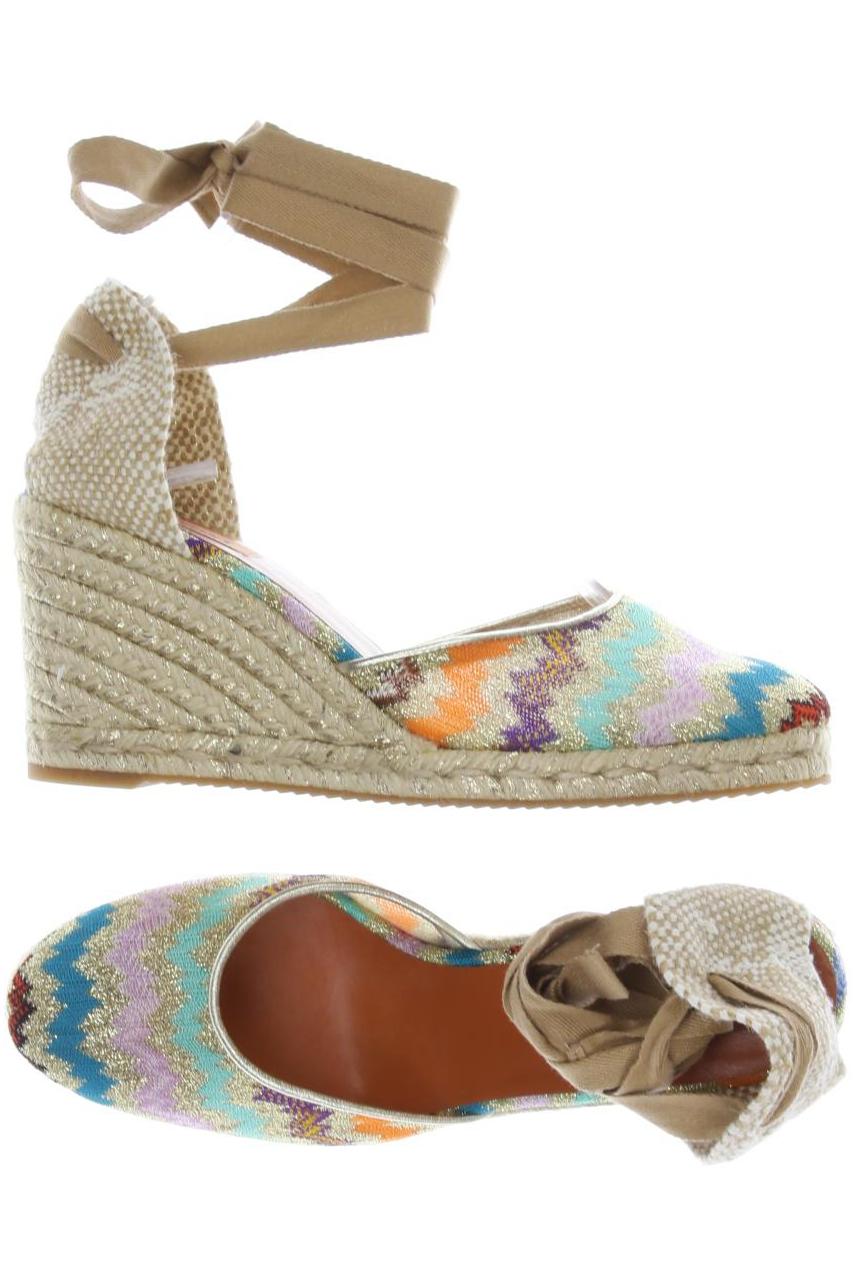 

Missoni Damen Sandale, beige, Gr. 41
