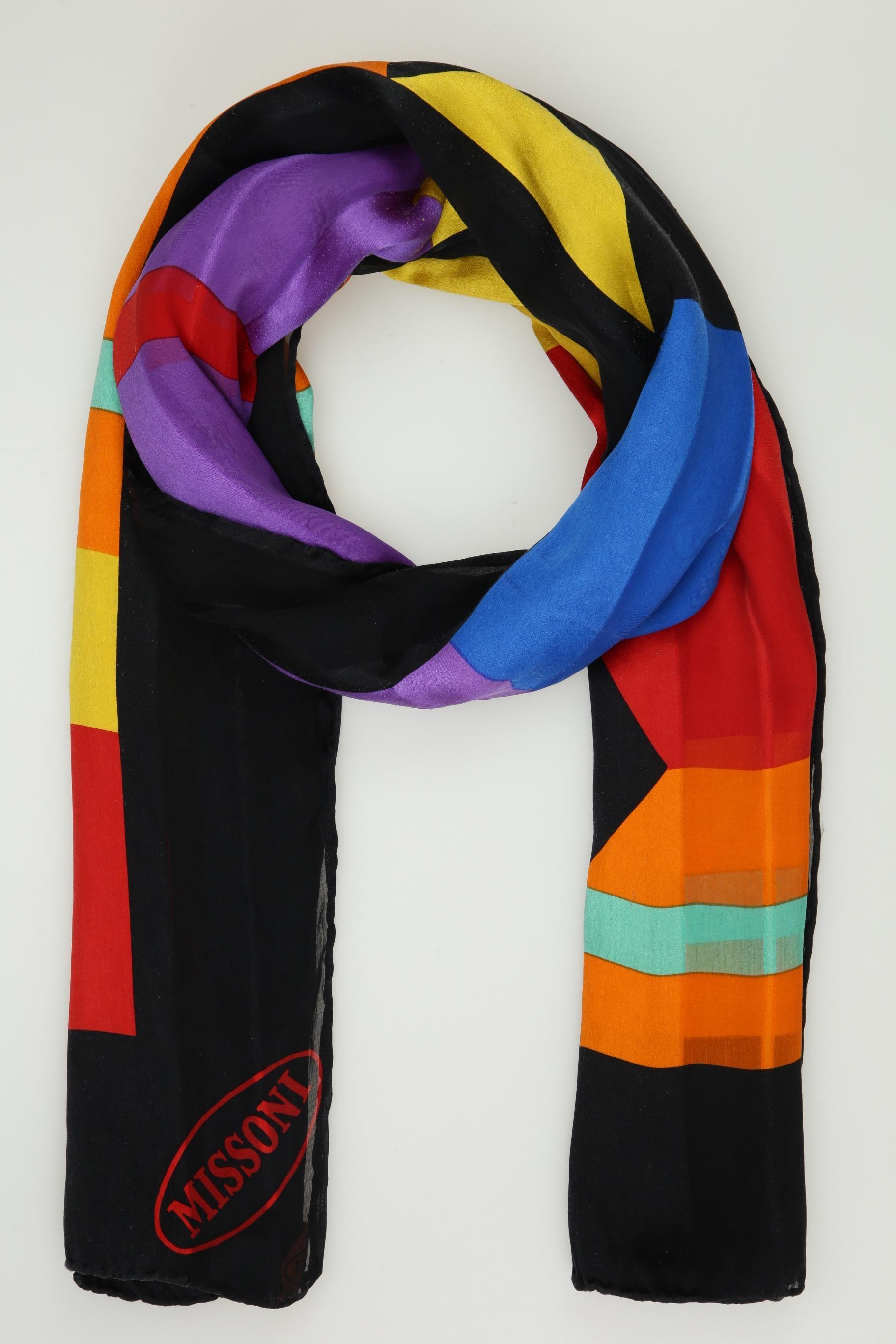 

Missoni Damen Schal, mehrfarbig, Gr.