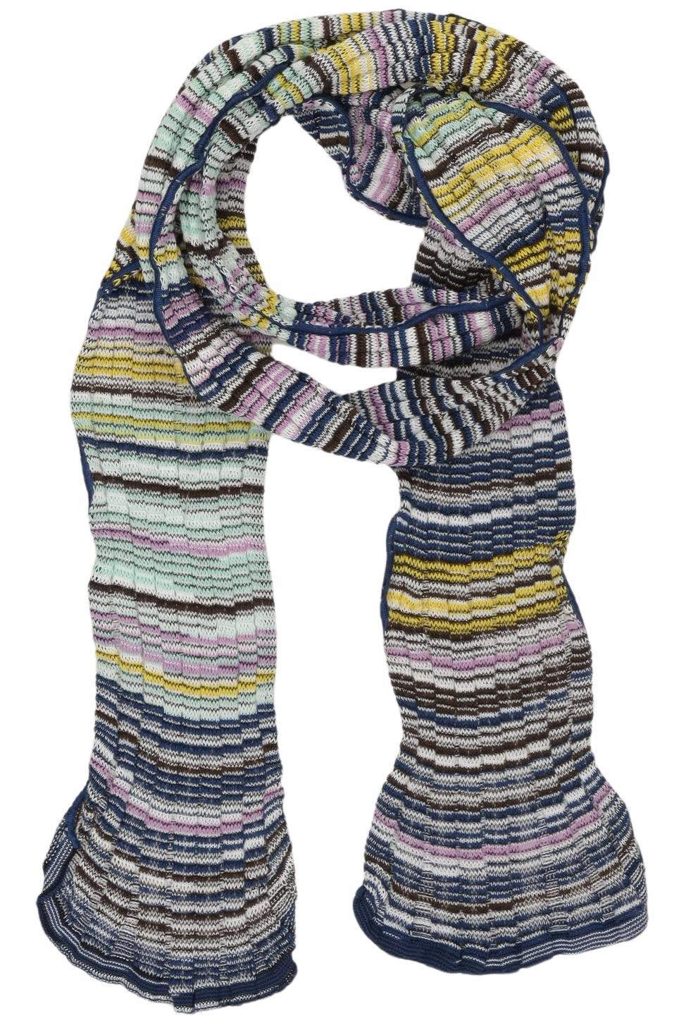 

Missoni Damen Schal, blau, Gr.