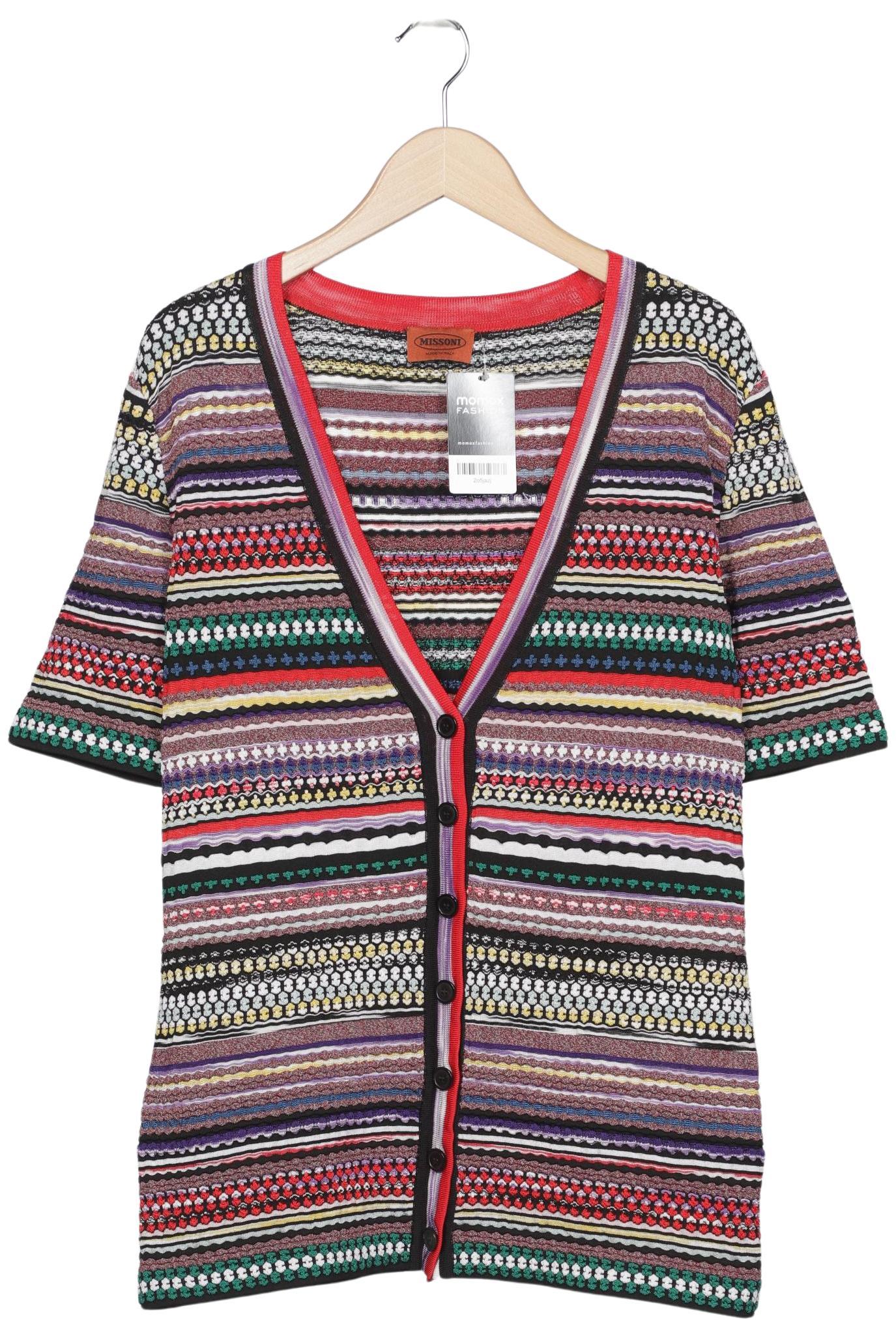 

Missoni Damen Strickjacke, mehrfarbig, Gr. 46