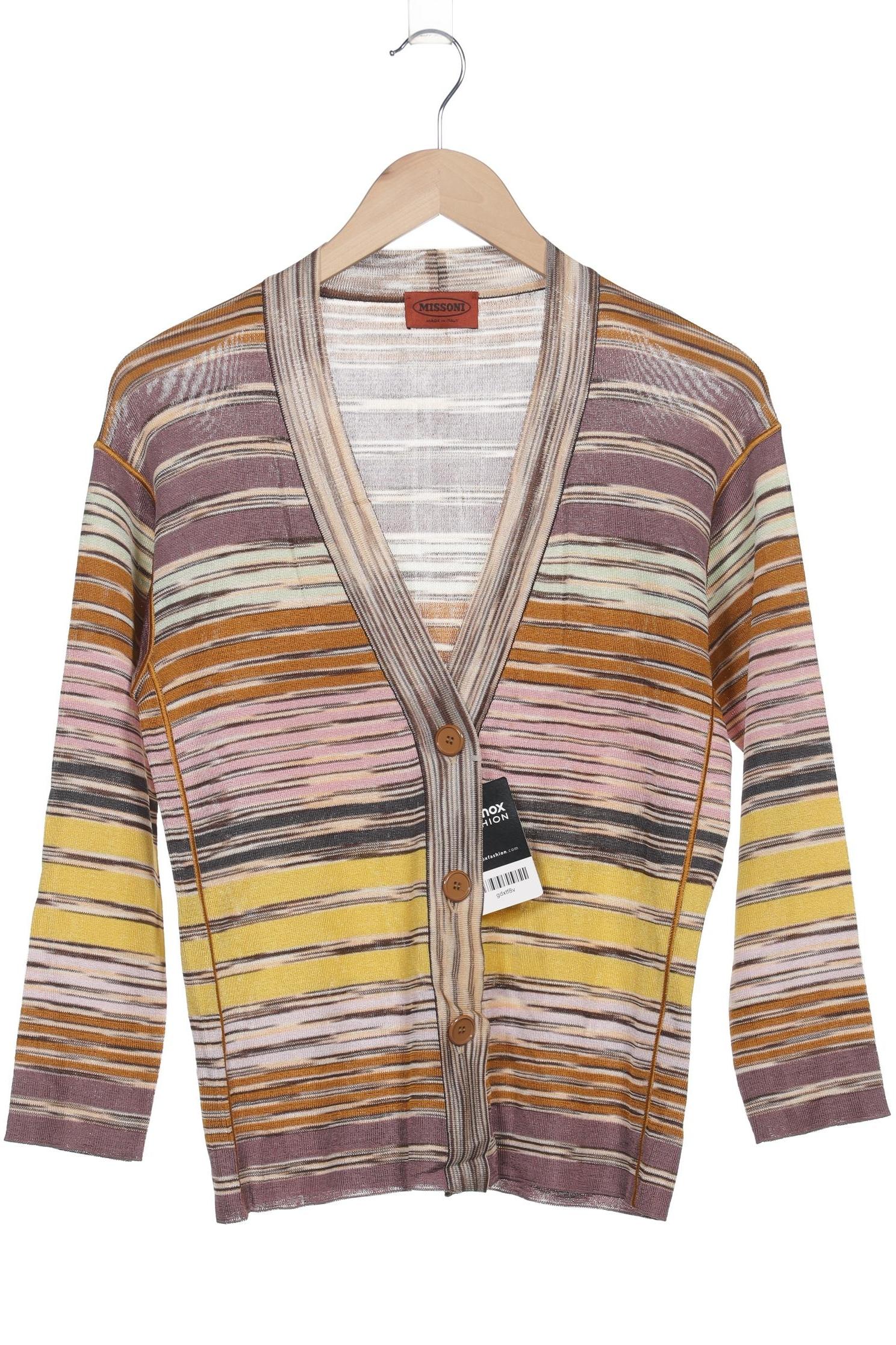 

Missoni Damen Strickjacke, mehrfarbig, Gr. 38