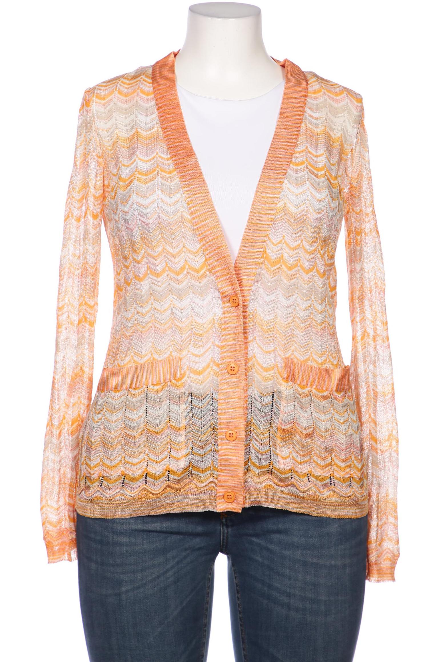 

Missoni Damen Strickjacke, orange, Gr. 44