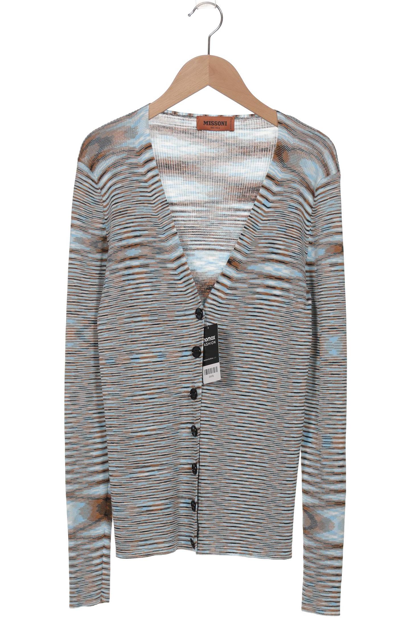 

Missoni Damen Strickjacke, hellblau, Gr. 42