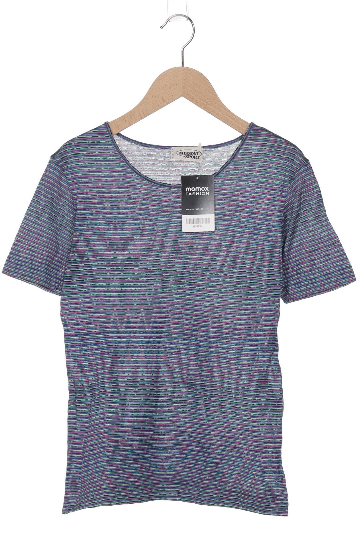 

Missoni Damen T-Shirt, blau, Gr. 42