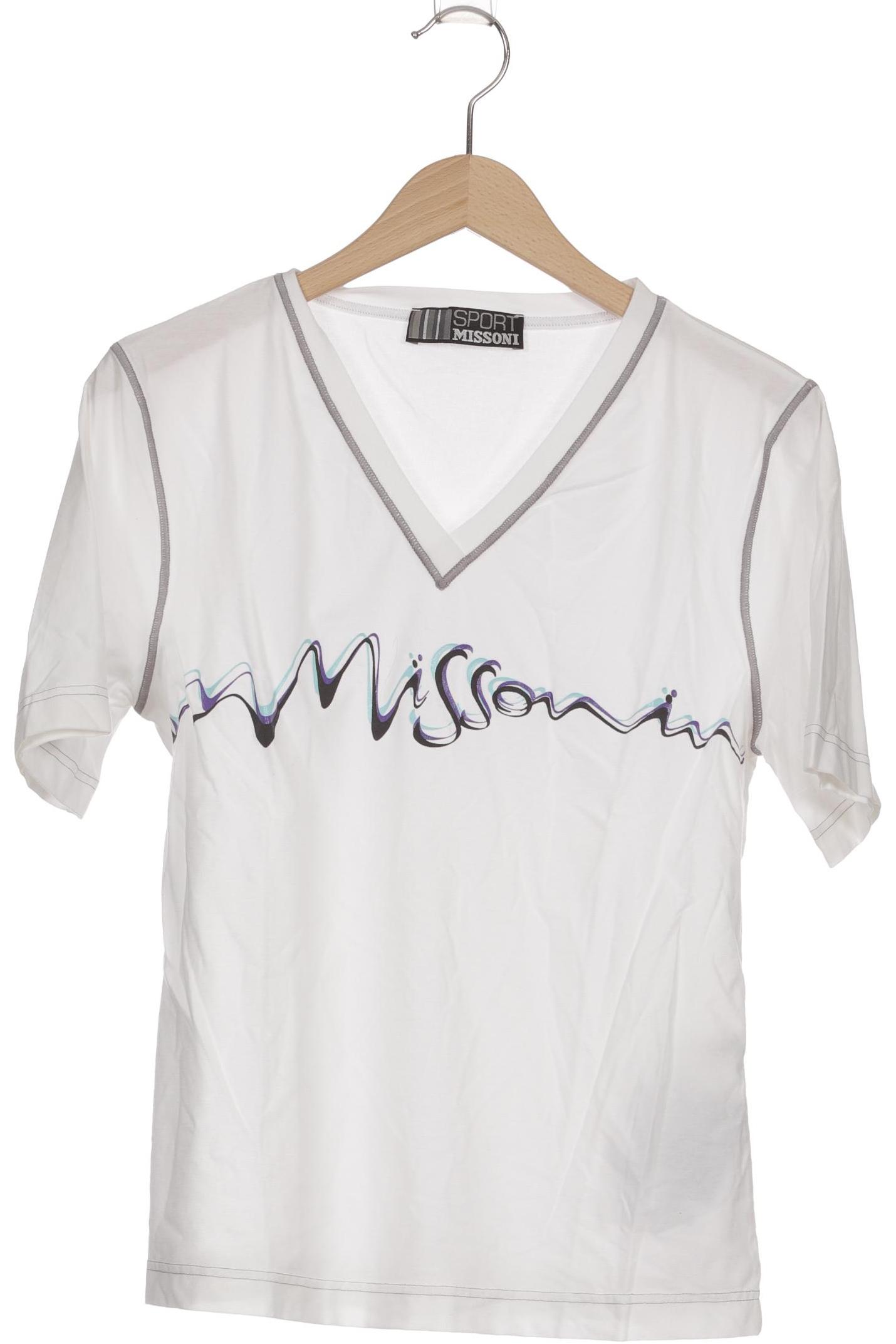 

Missoni Damen T-Shirt, weiß, Gr. 34
