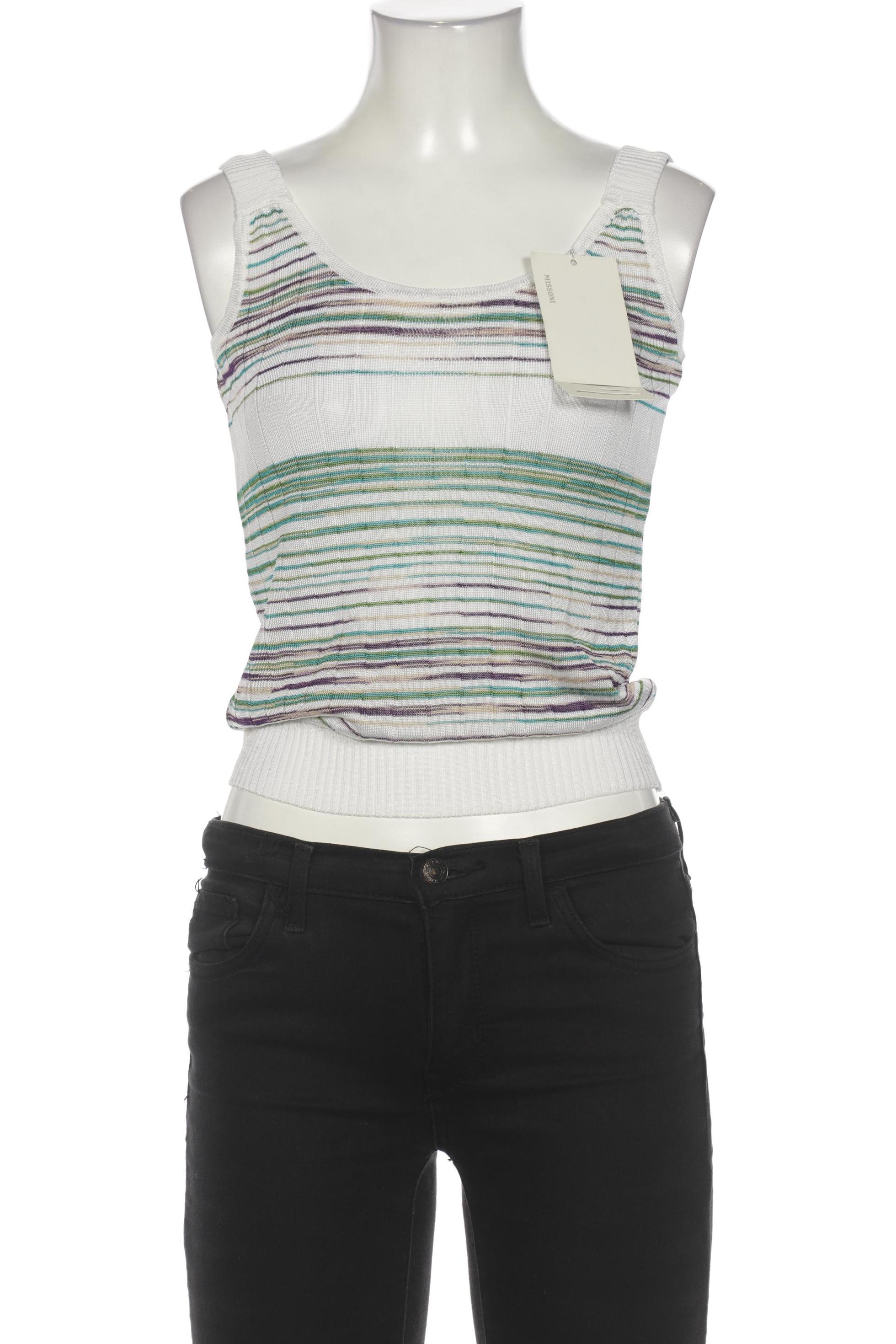 

Missoni Damen Top, weiß, Gr. 34