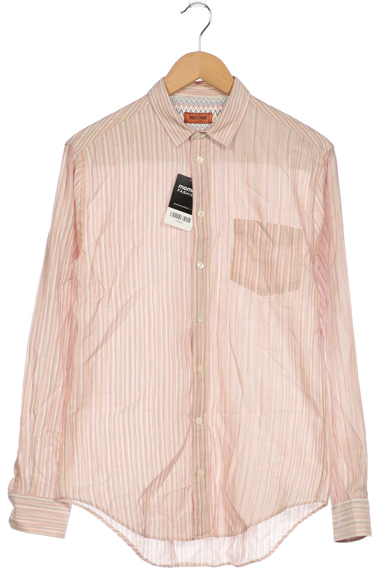 

Missoni Herren Hemd, pink, Gr. 46