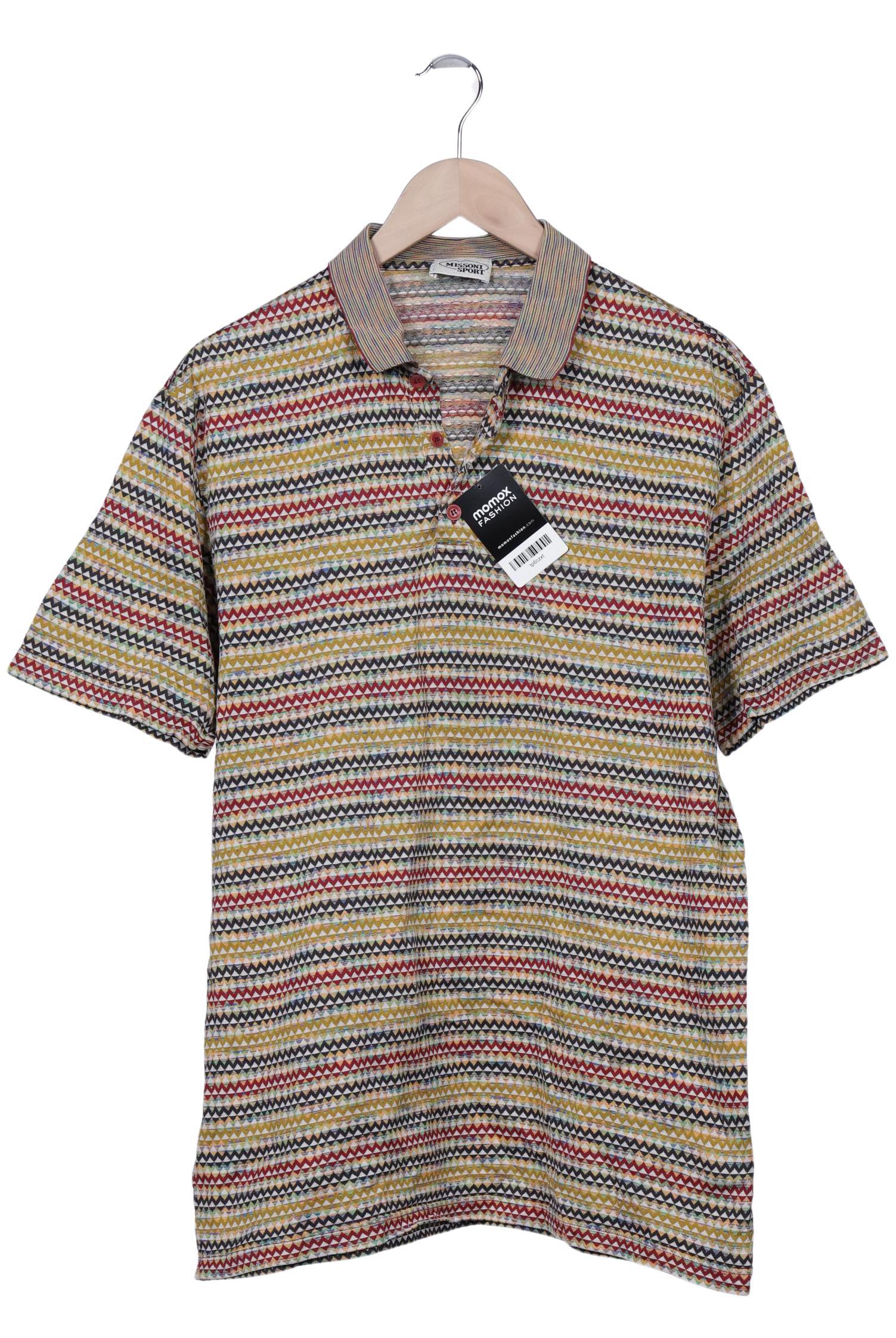 

Missoni Herren Poloshirt, braun, Gr. 54