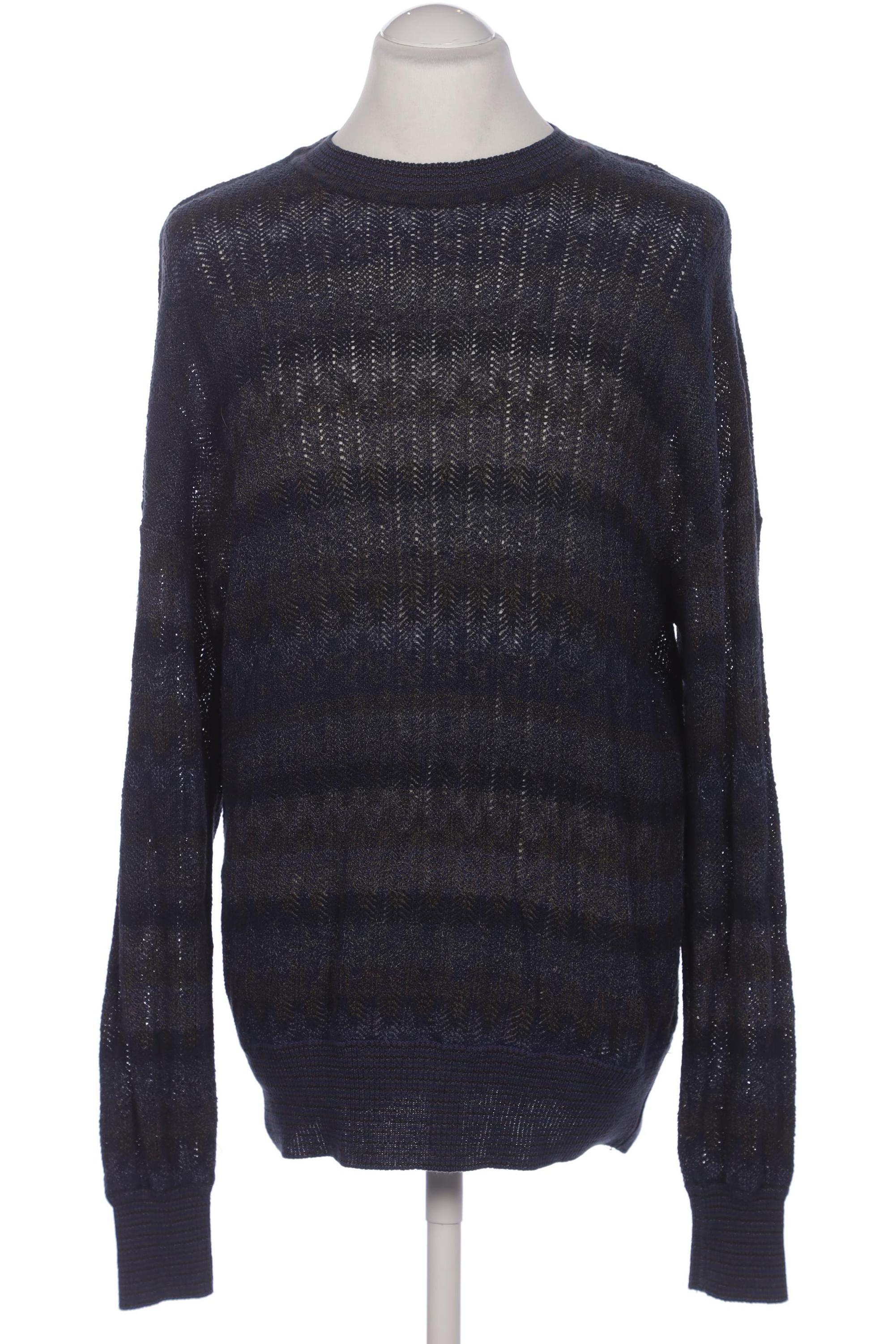 

Missoni Herren Pullover, marineblau, Gr. 52
