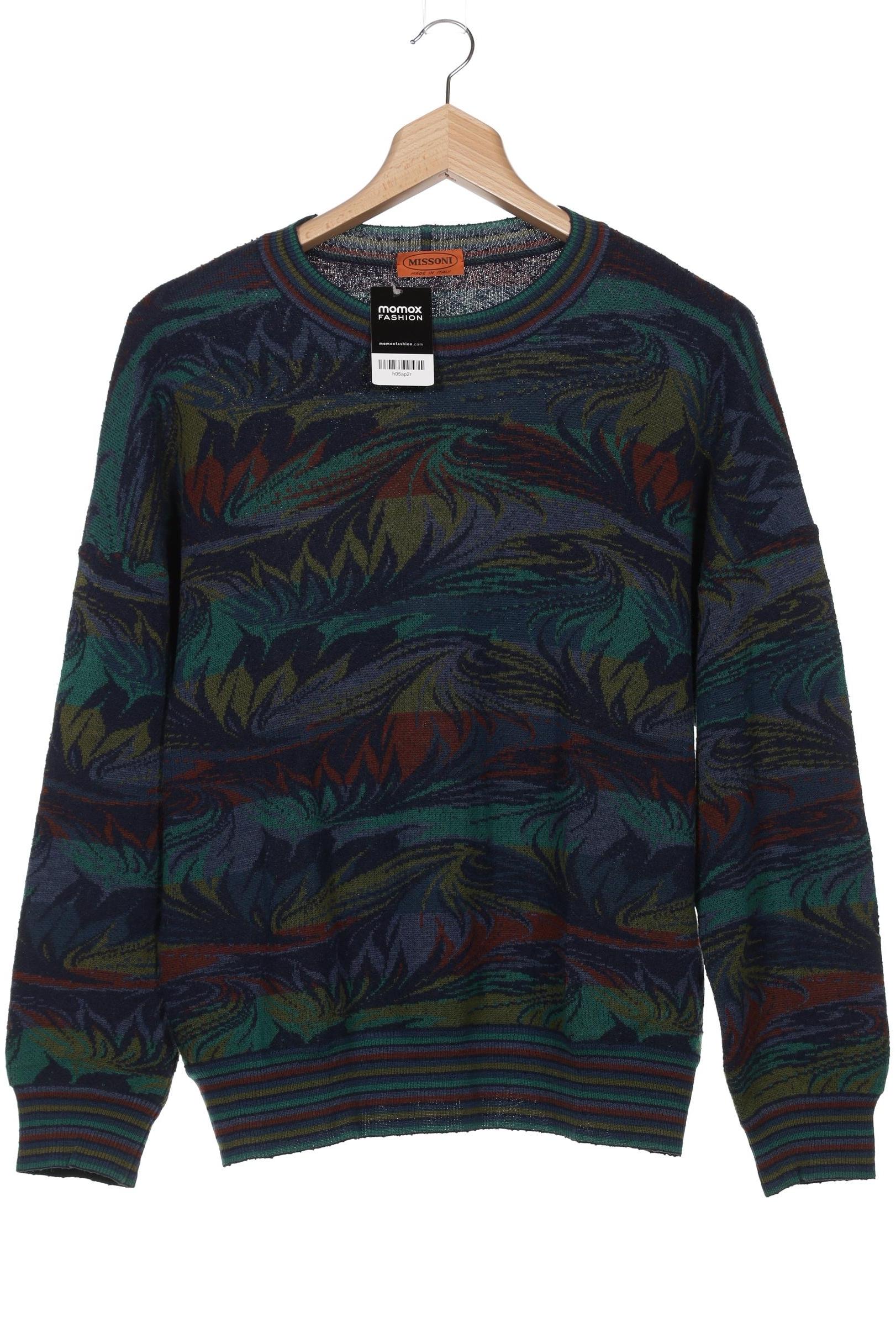 

Missoni Herren Pullover, marineblau, Gr. 54