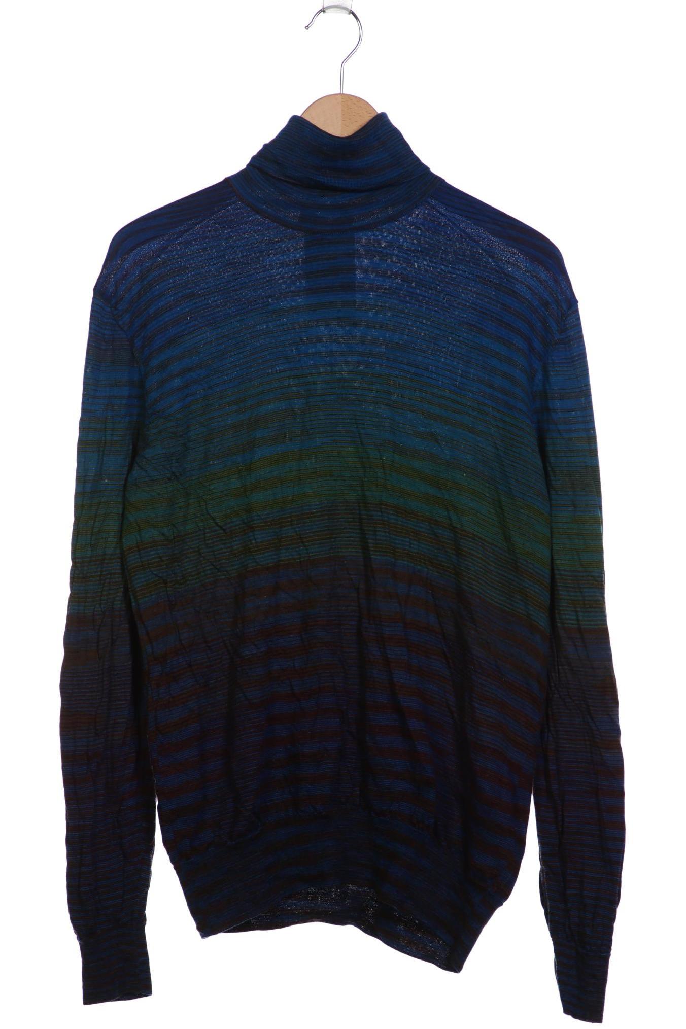 

Missoni Herren Pullover, blau, Gr. 56