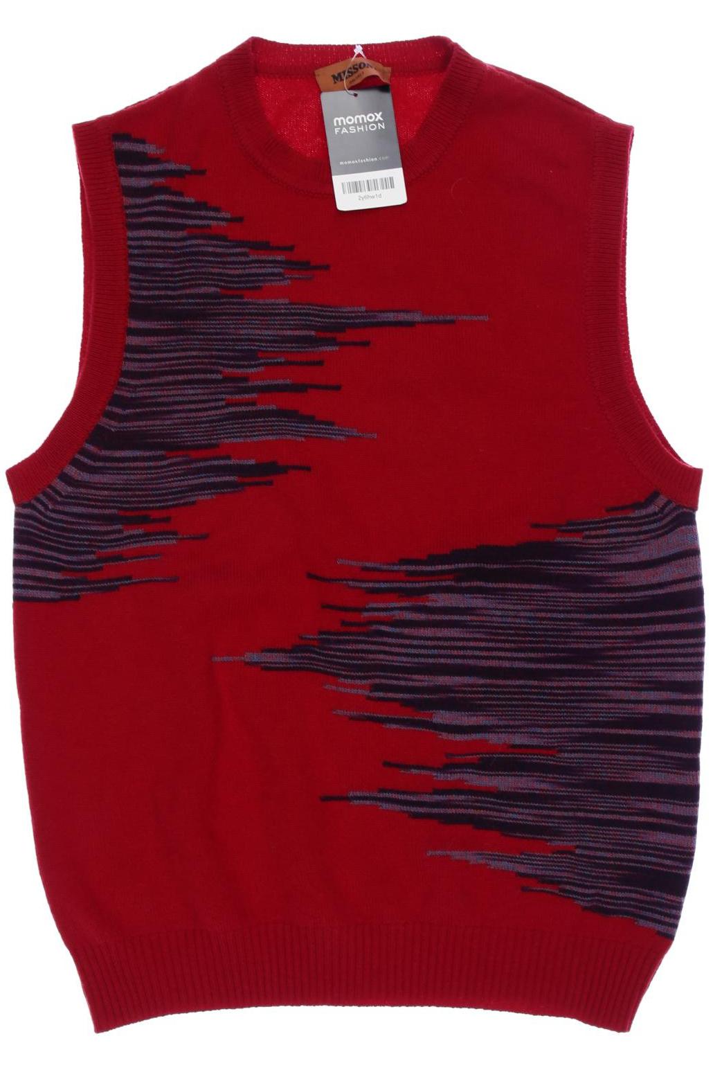 

Missoni Herren Pullover, rot, Gr. 48