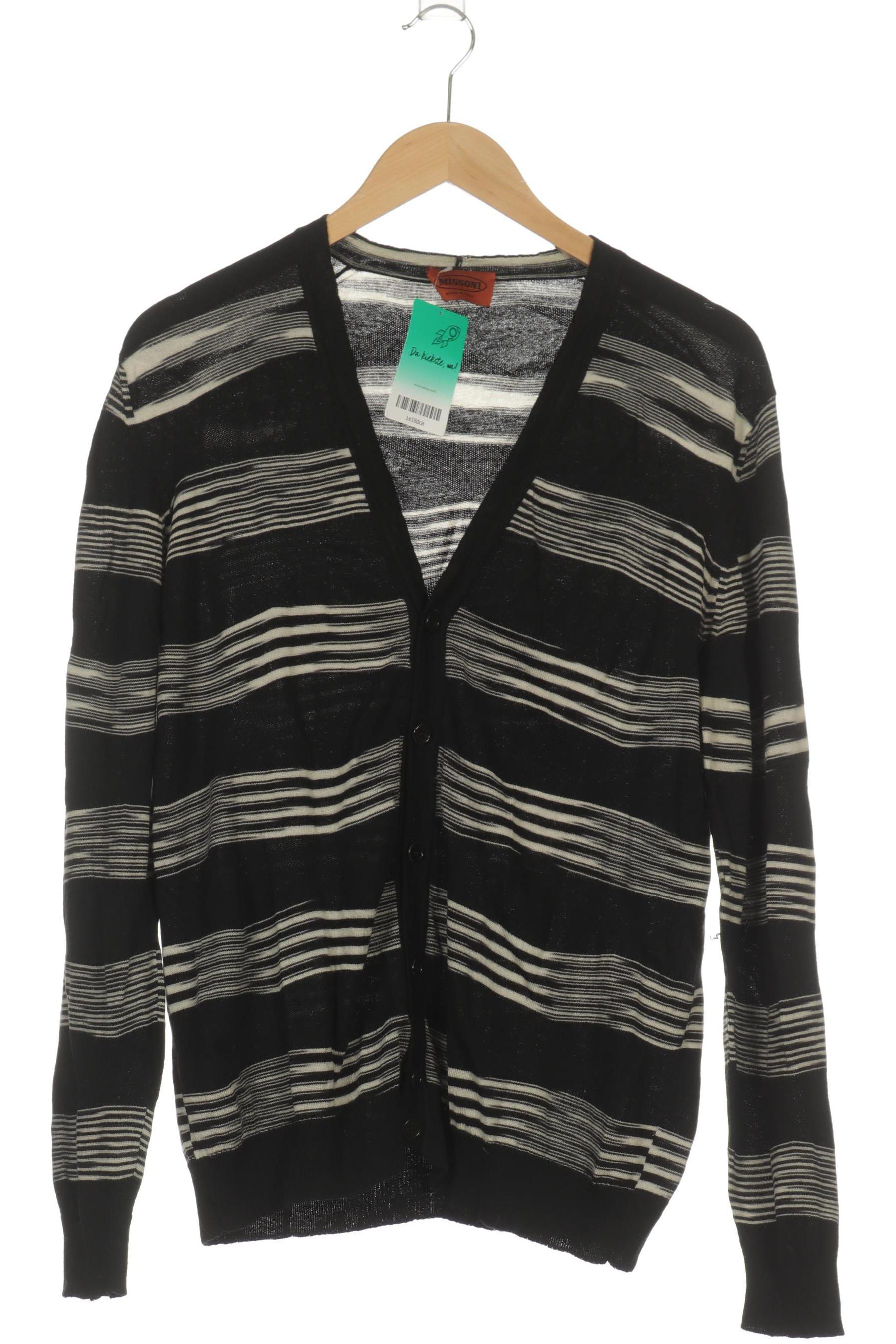 

Missoni Herren Strickjacke, schwarz, Gr.