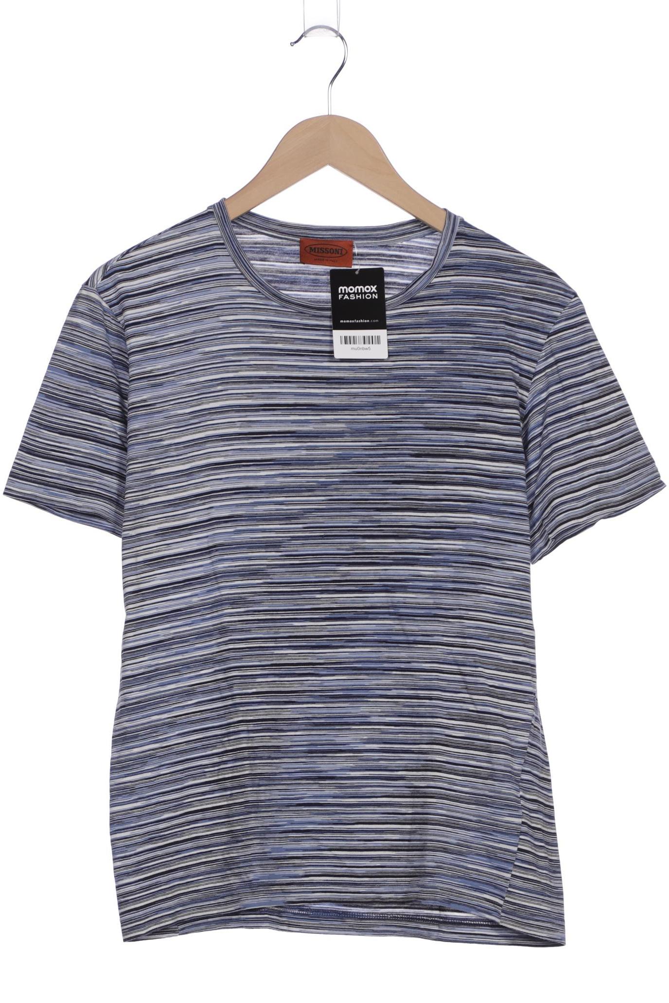 

Missoni Herren T-Shirt, blau, Gr. 48