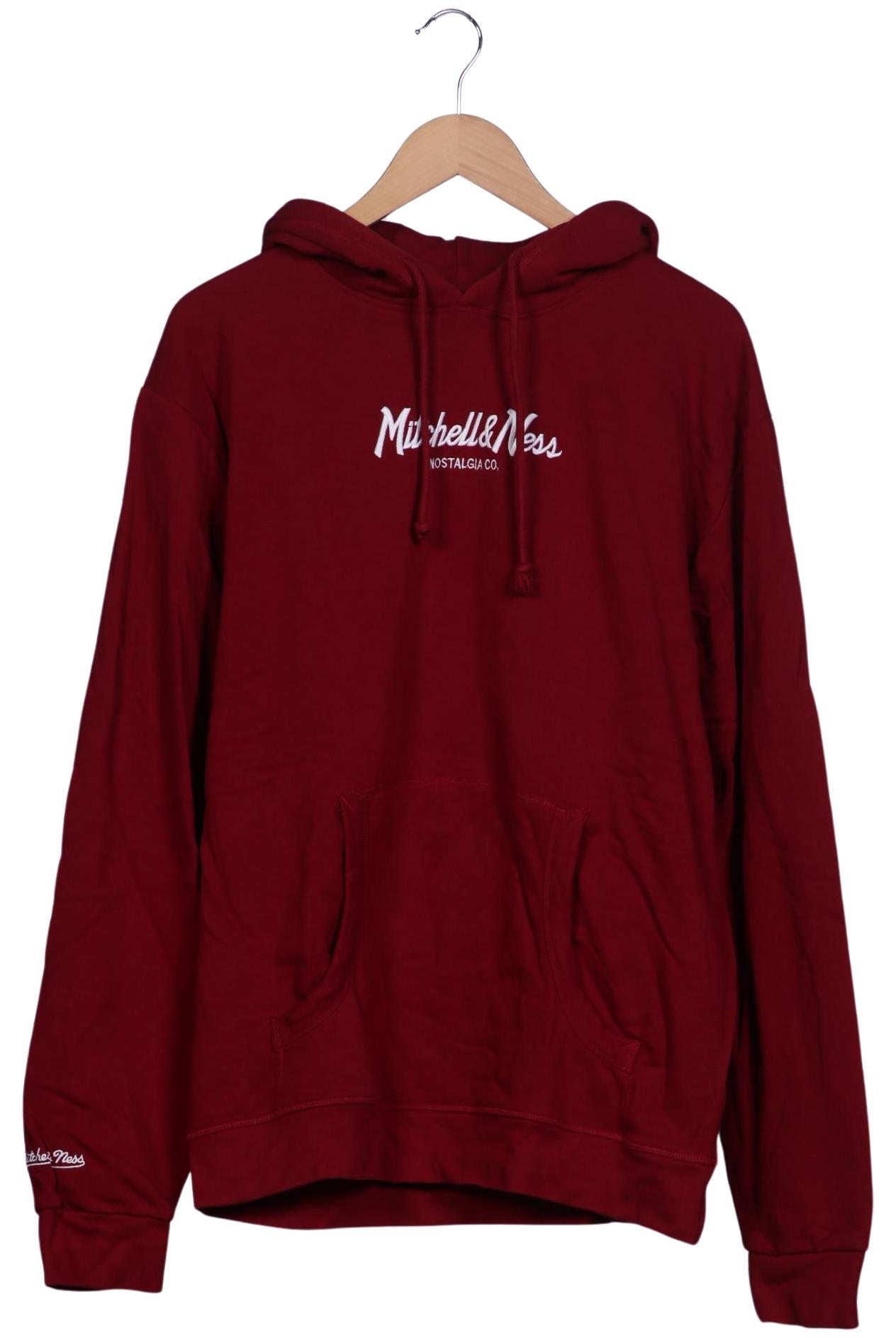 Thumbnail - Mitchell Ness Herren Kapuzenpullover, rot, Gr. 56