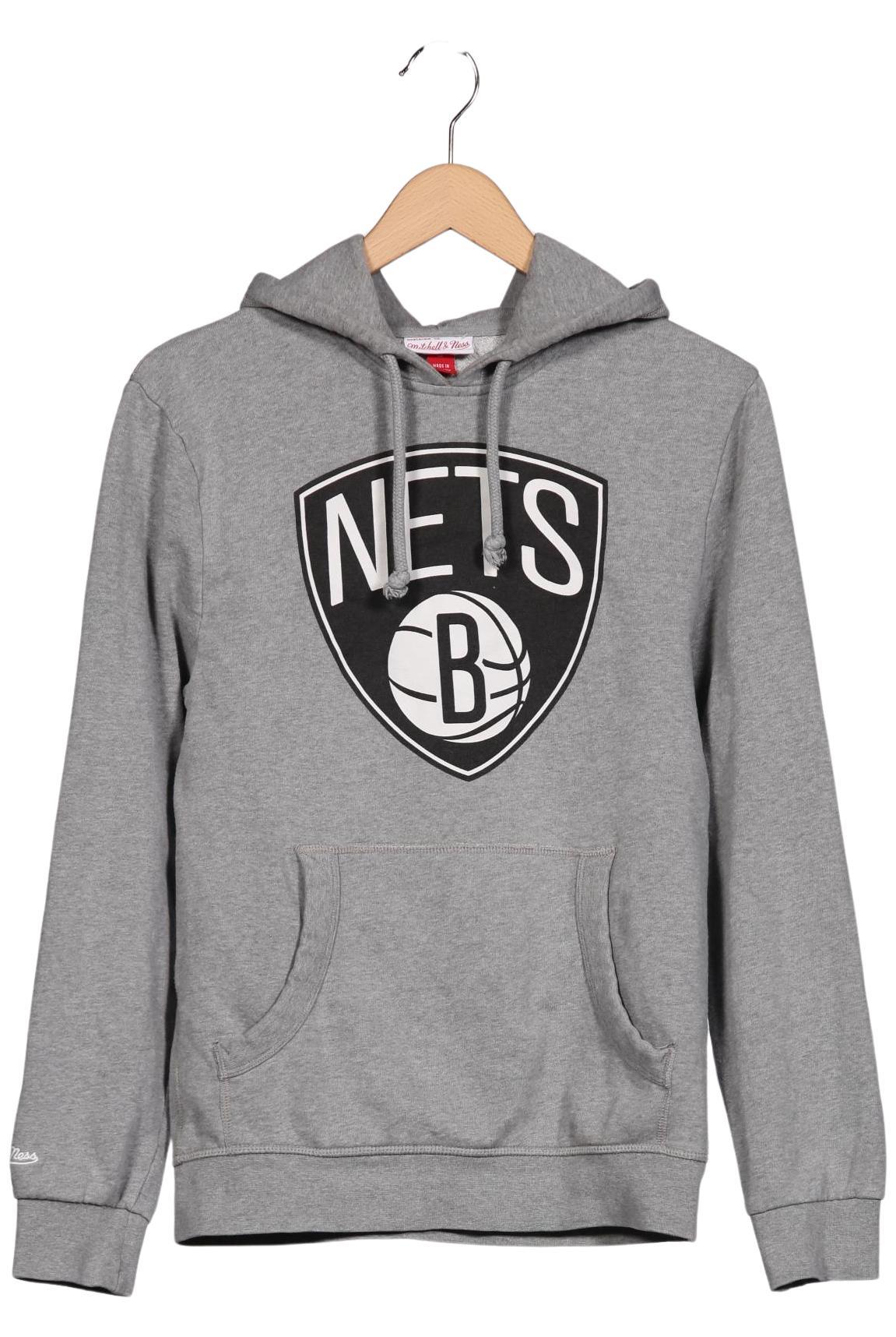 Thumbnail - Mitchell Ness Herren Kapuzenpullover, grau, Gr. 46