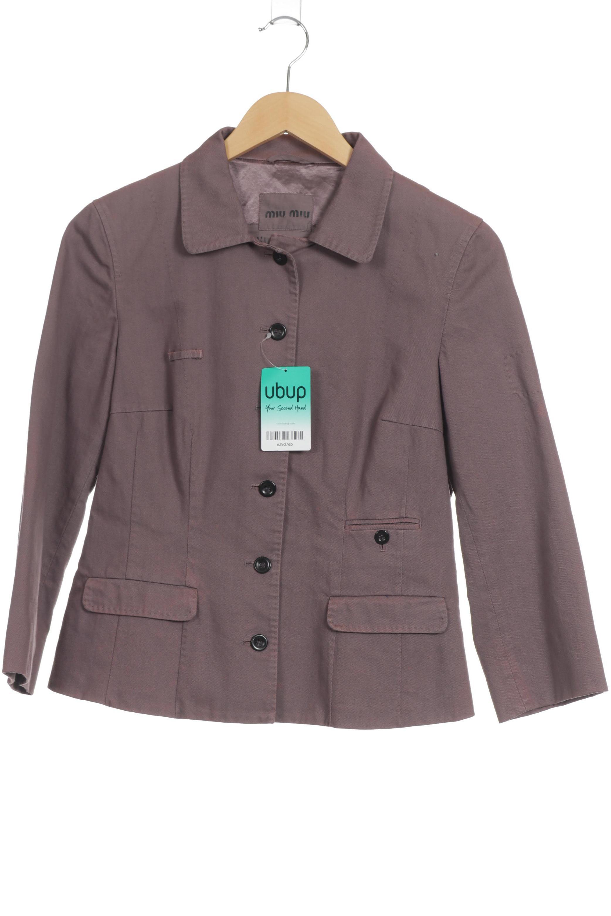 

Miu Miu Damen Blazer, lila, Gr. 42