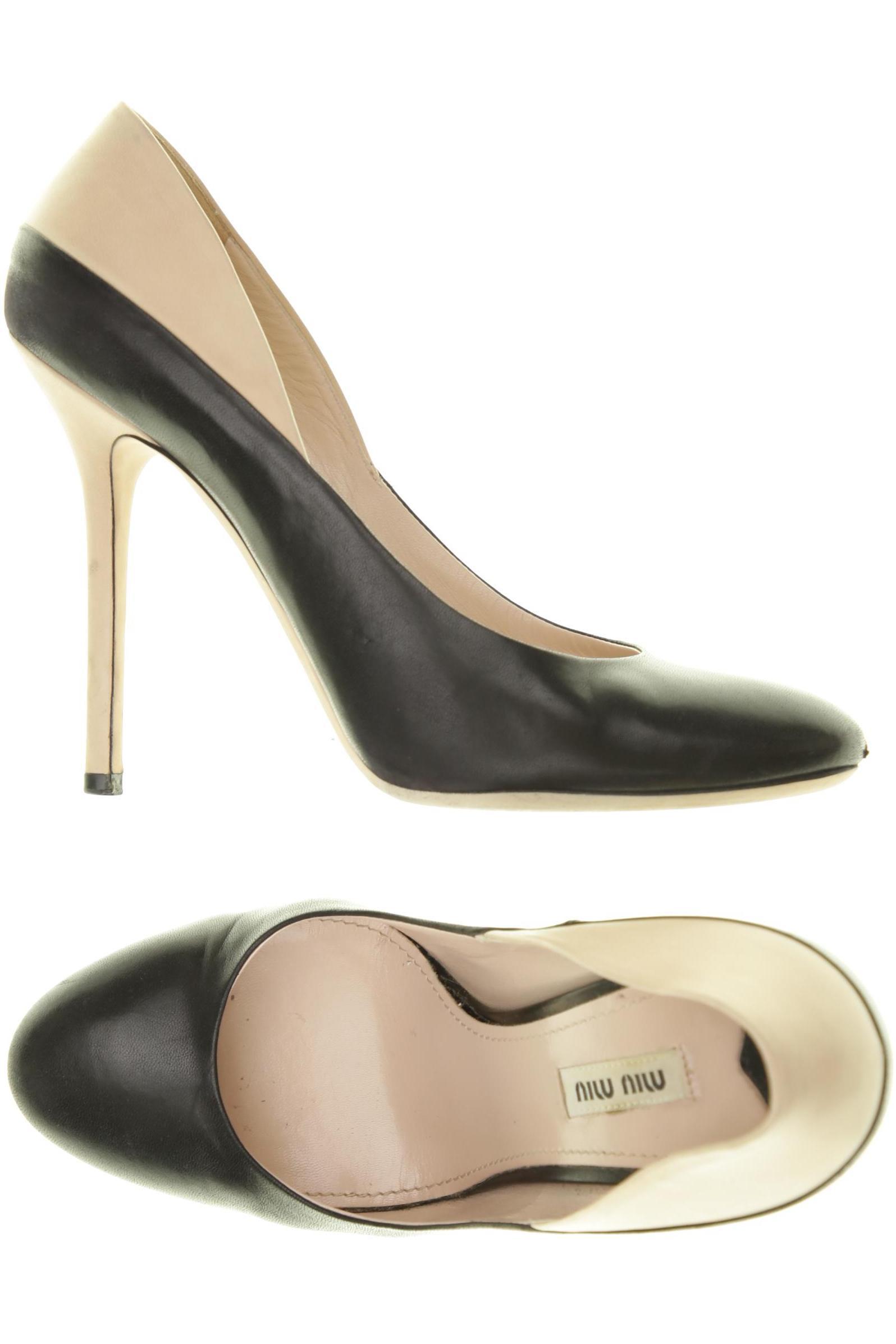 

Miu Miu Damen Pumps, schwarz, Gr. 40.5