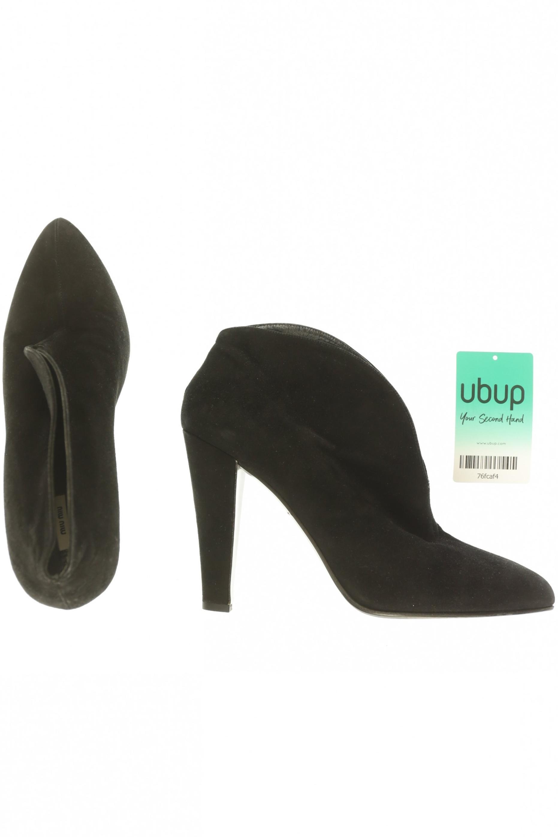 

Miu Miu Damen Stiefelette, schwarz, Gr. 38.5
