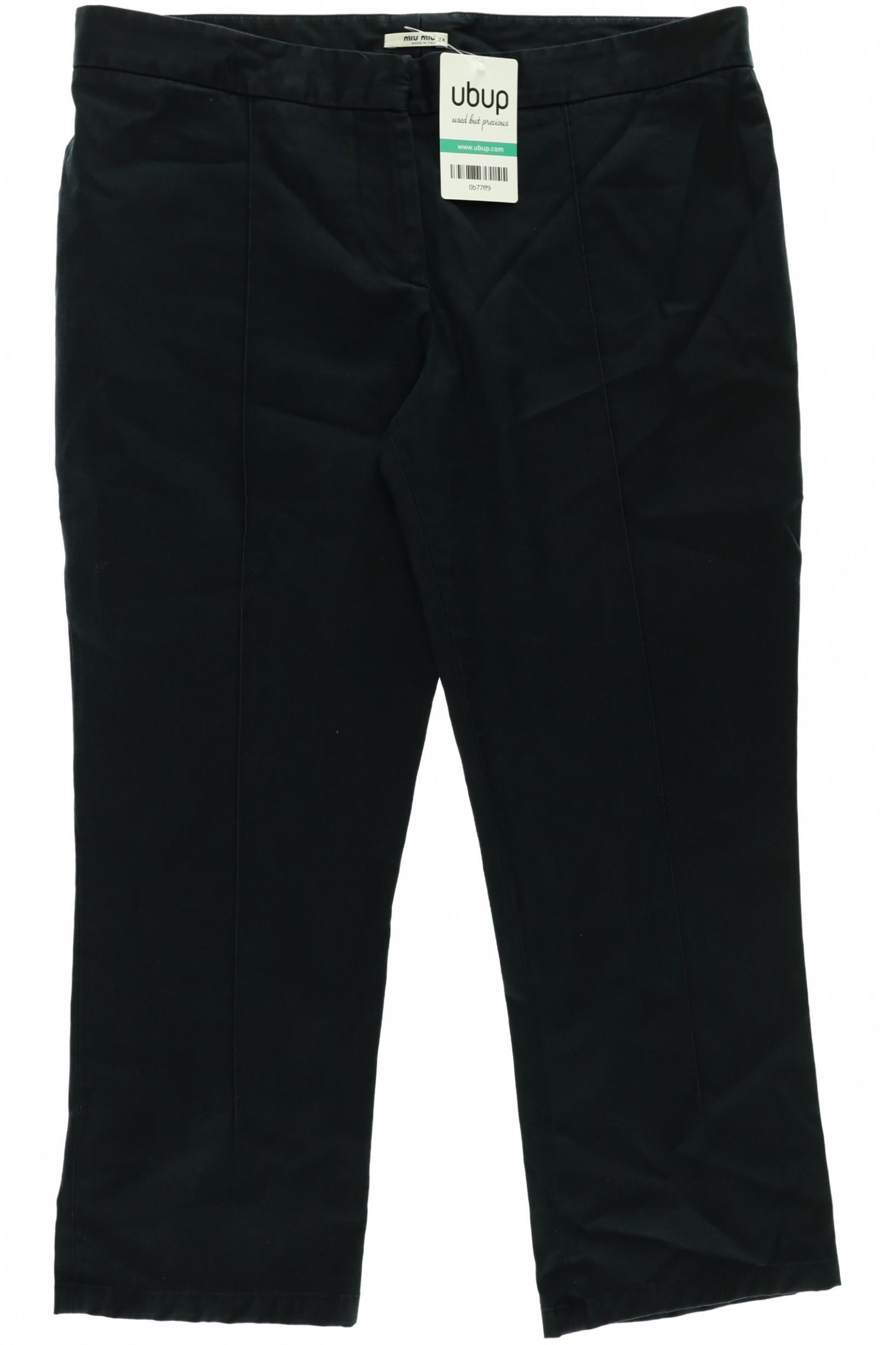 

Miu Miu Damen Stoffhose, blau, Gr. 44