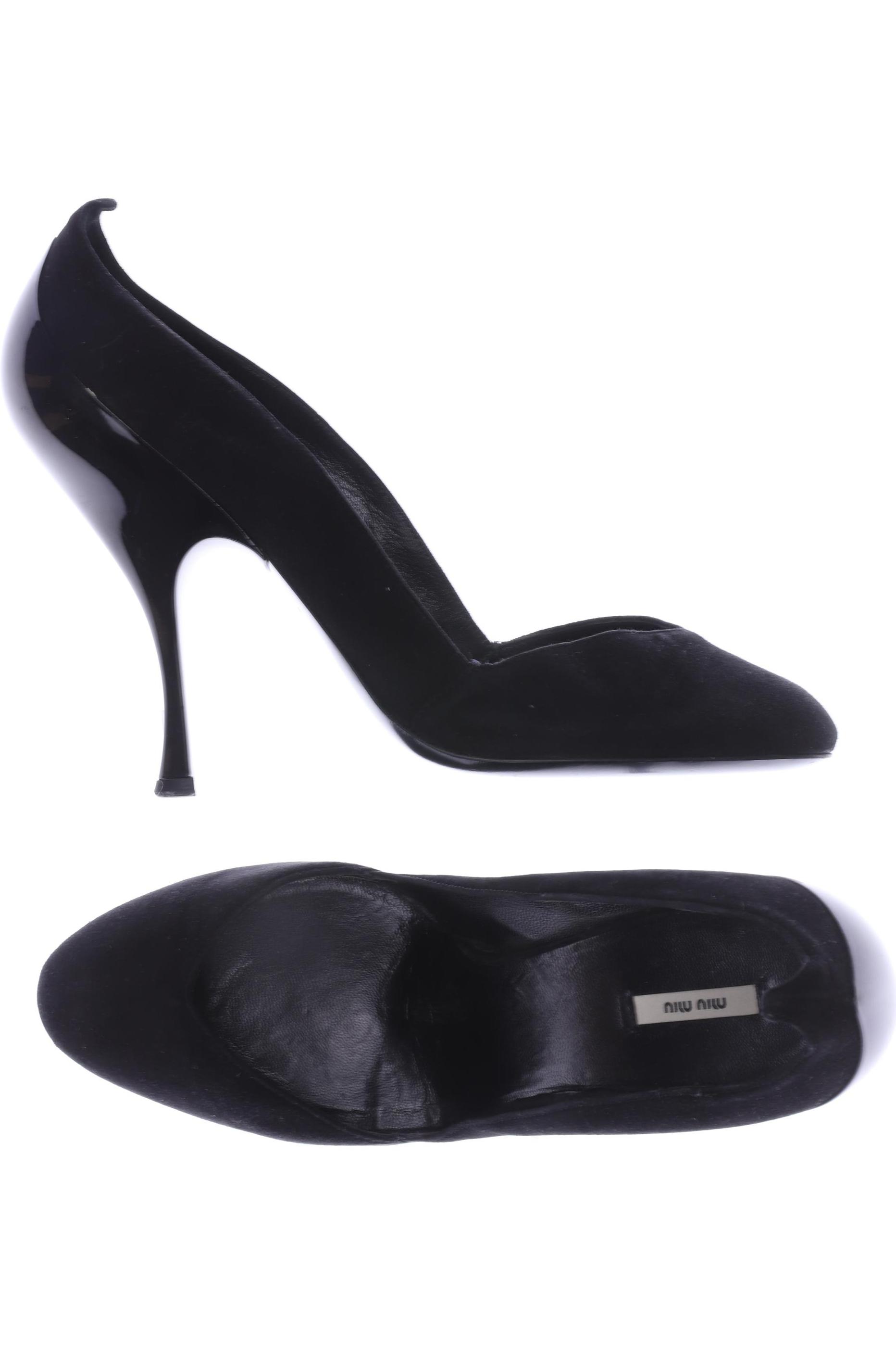

Miu Miu Damen Pumps, schwarz, Gr. 36.5