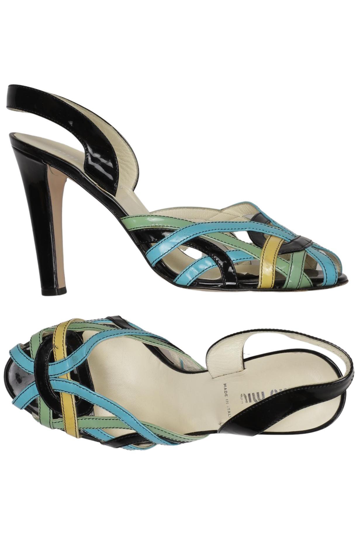 

Miu Miu Damen Sandale, schwarz, Gr. 39