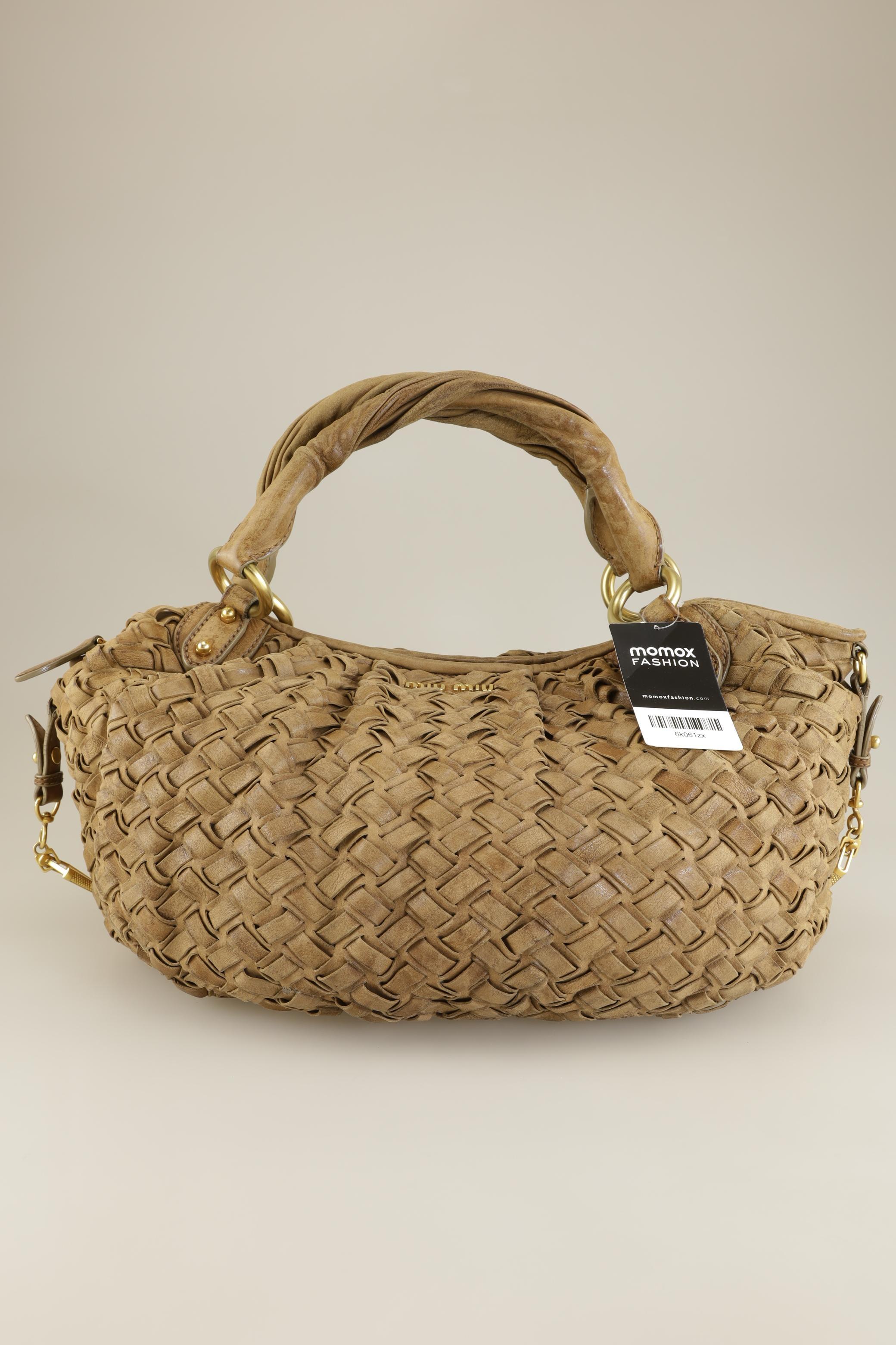 

Miu Miu Damen Handtasche, braun, Gr.