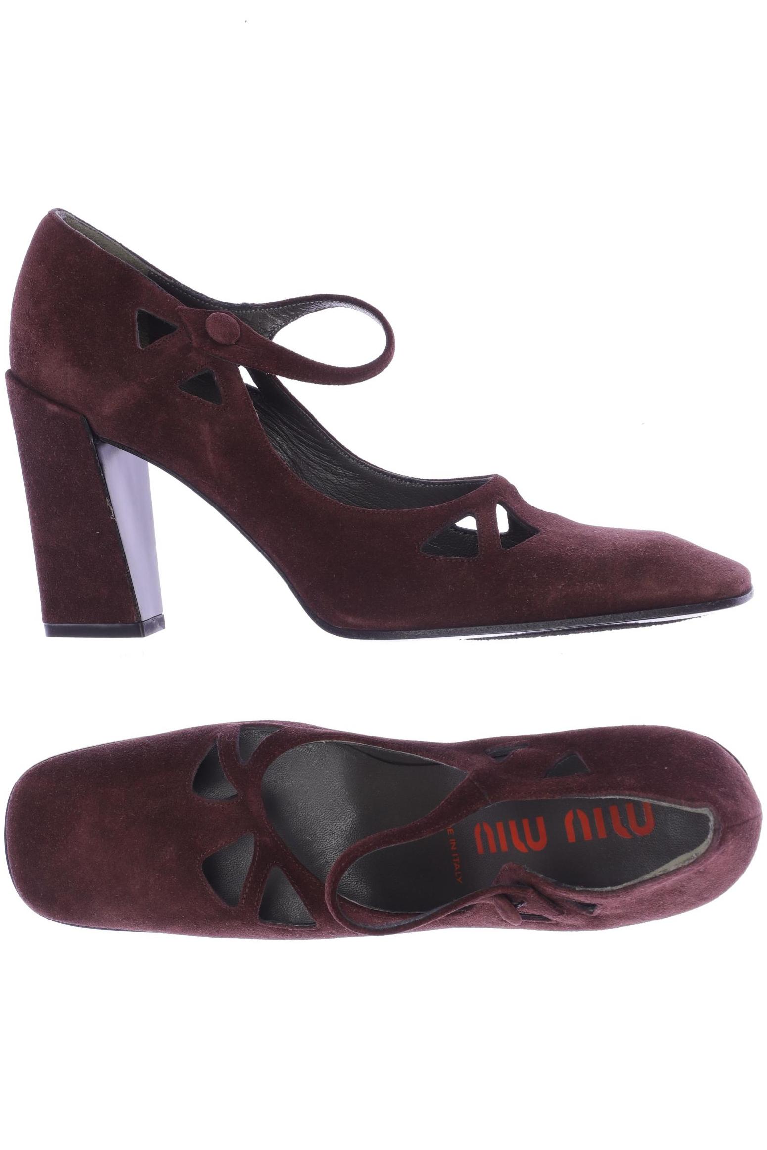 

Miu Miu Damen Pumps, braun, Gr. 37.5