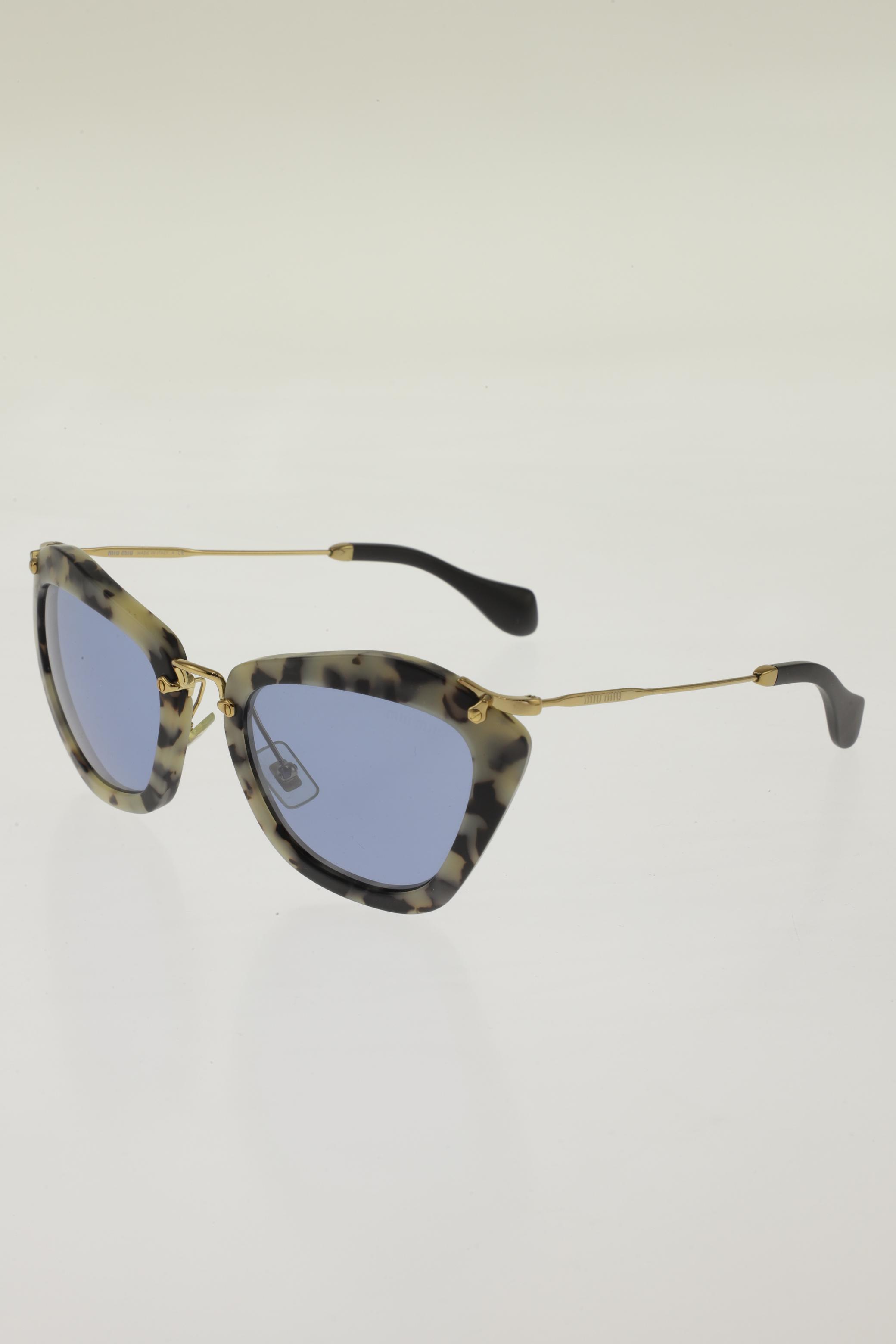

Miu Miu Damen Sonnenbrille, beige, Gr.
