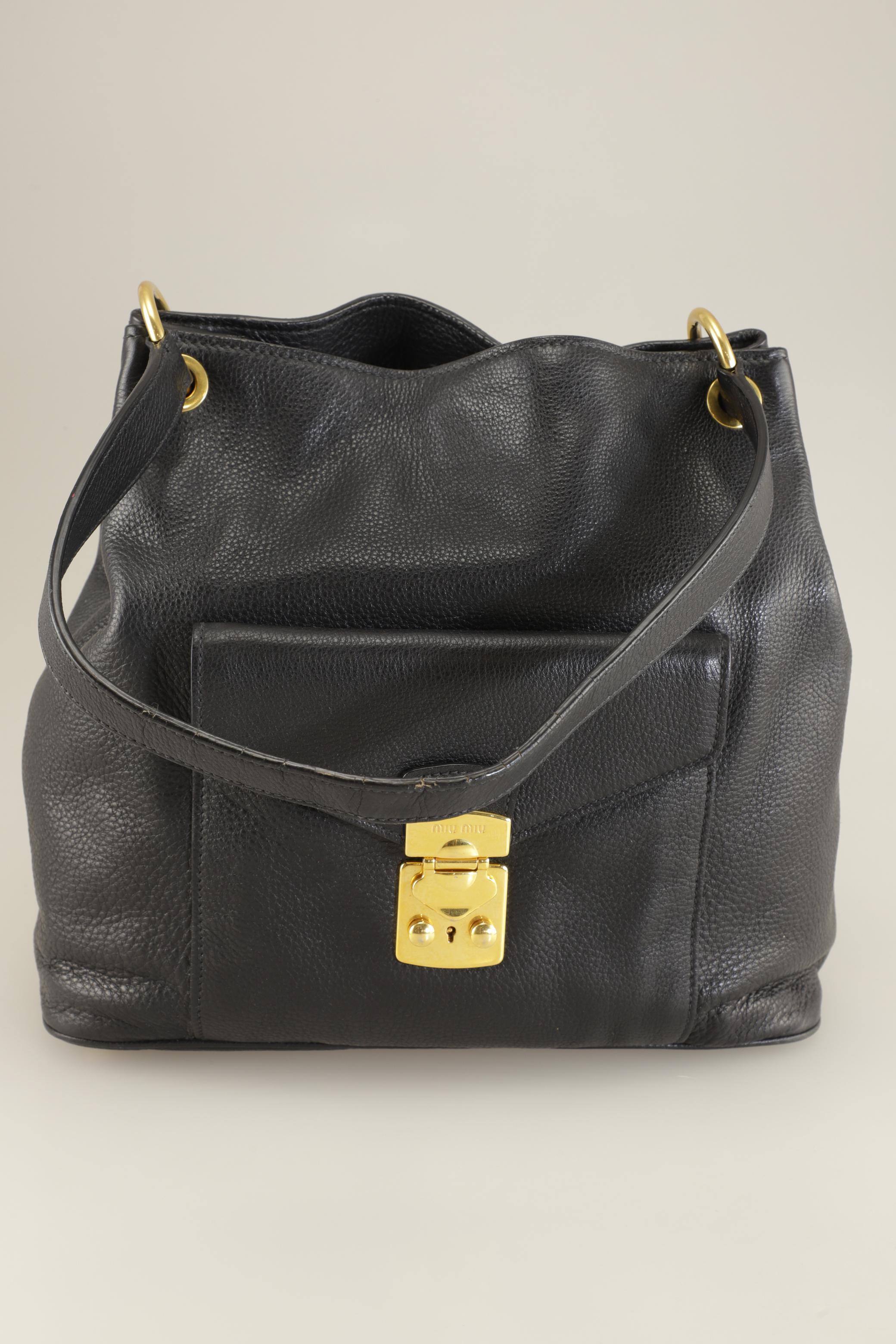 

Miu Miu Damen Handtasche, schwarz, Gr.
