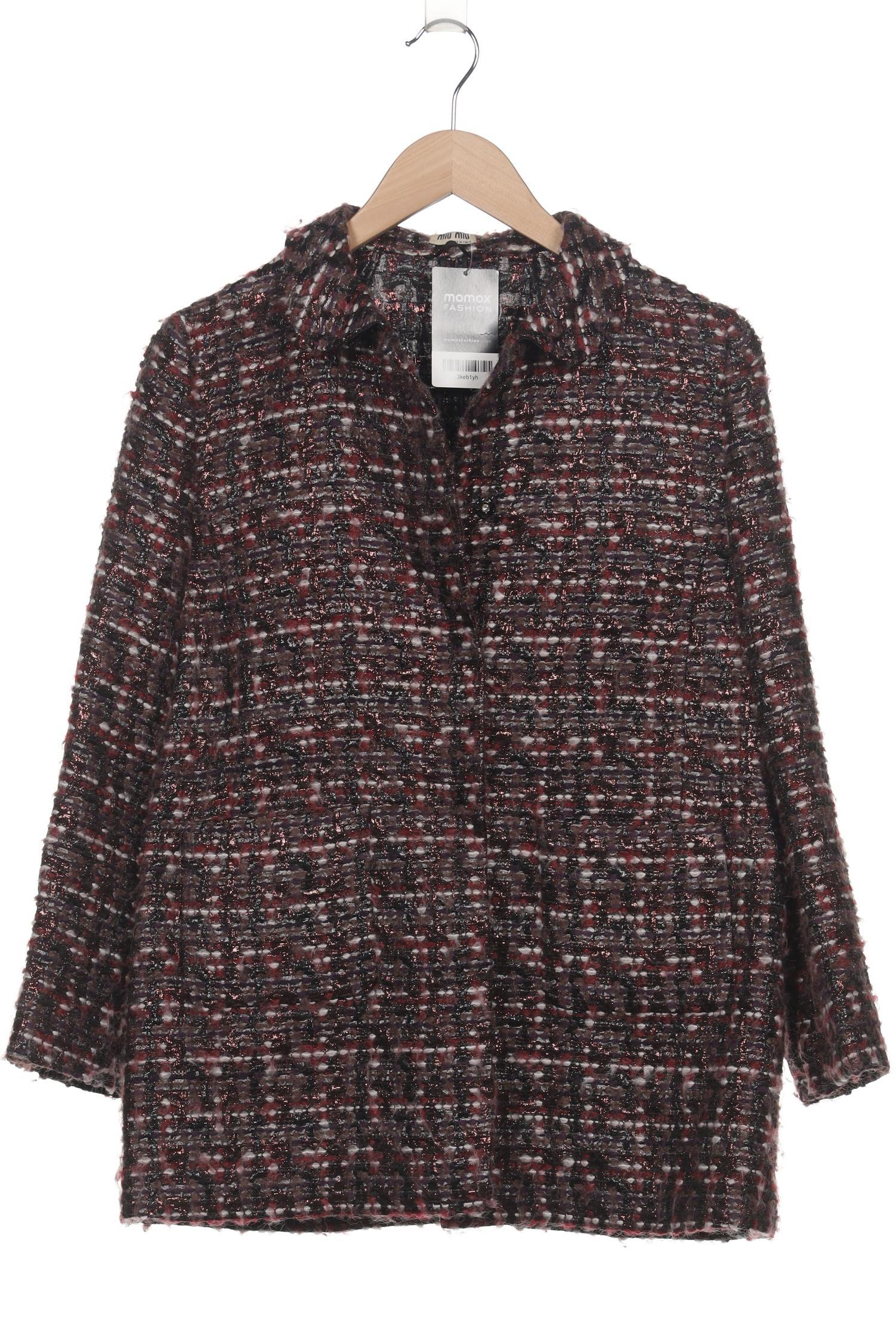 

Miu Miu Damen Mantel, bordeaux, Gr. 42