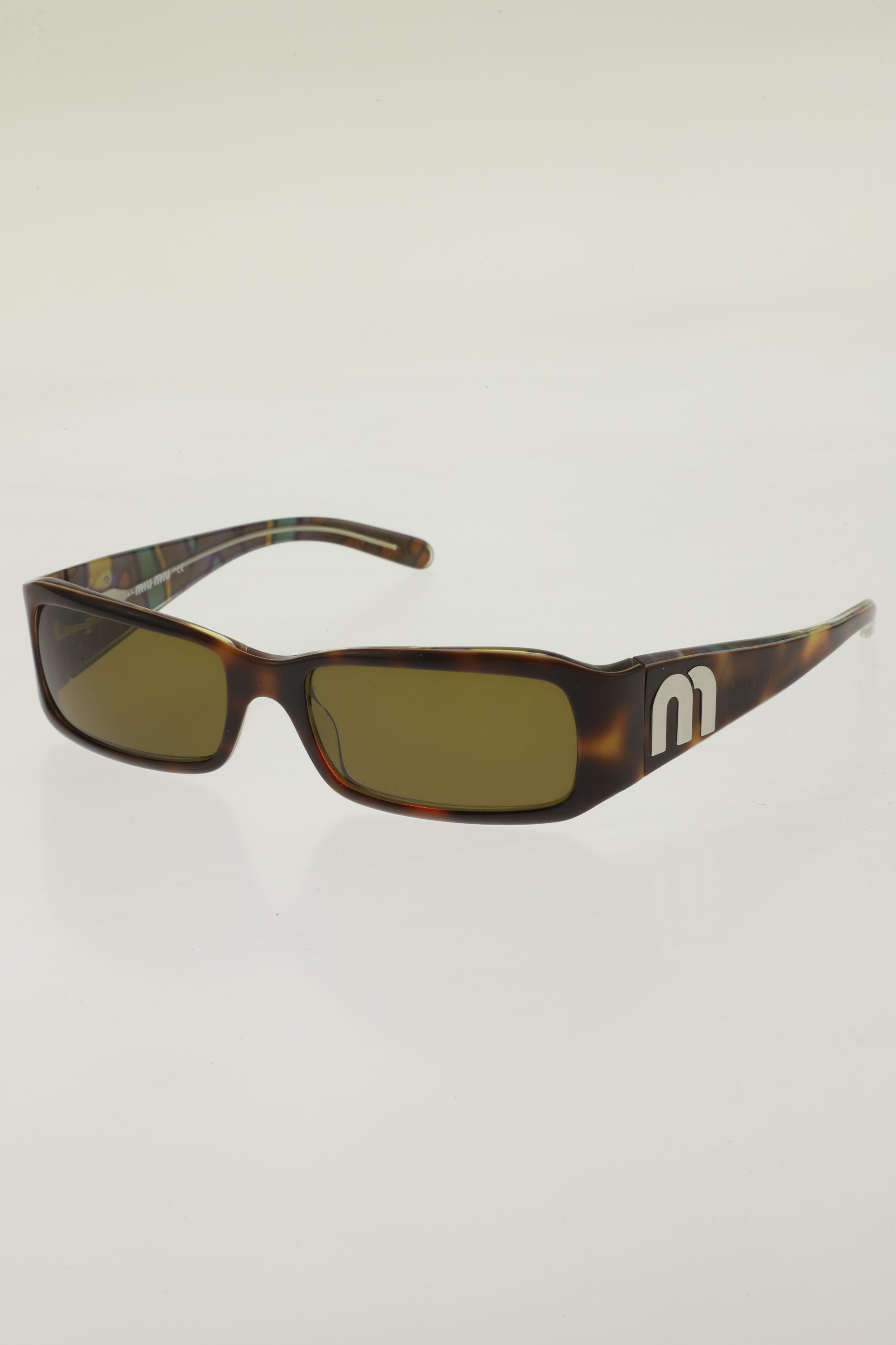 

Miu Miu Damen Sonnenbrille, braun, Gr.