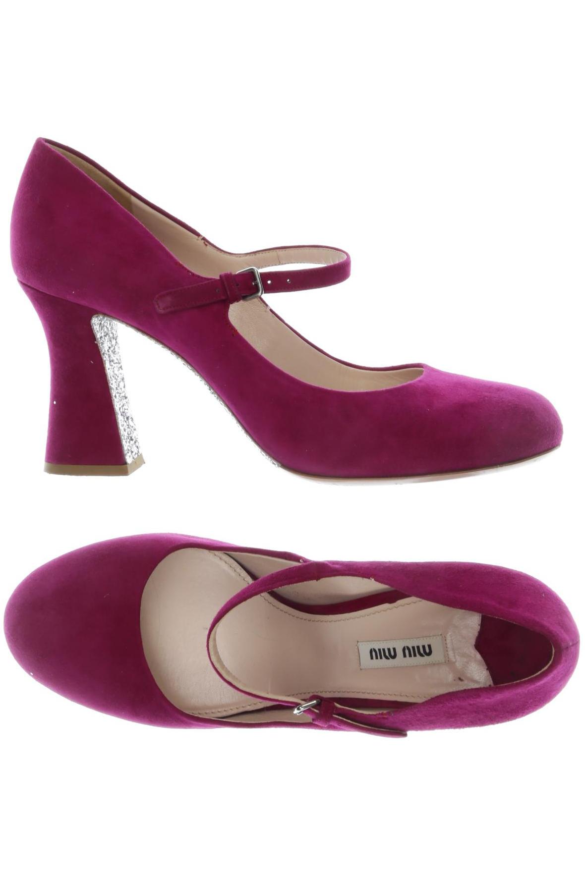 

Miu Miu Damen Pumps, bordeaux, Gr. 40