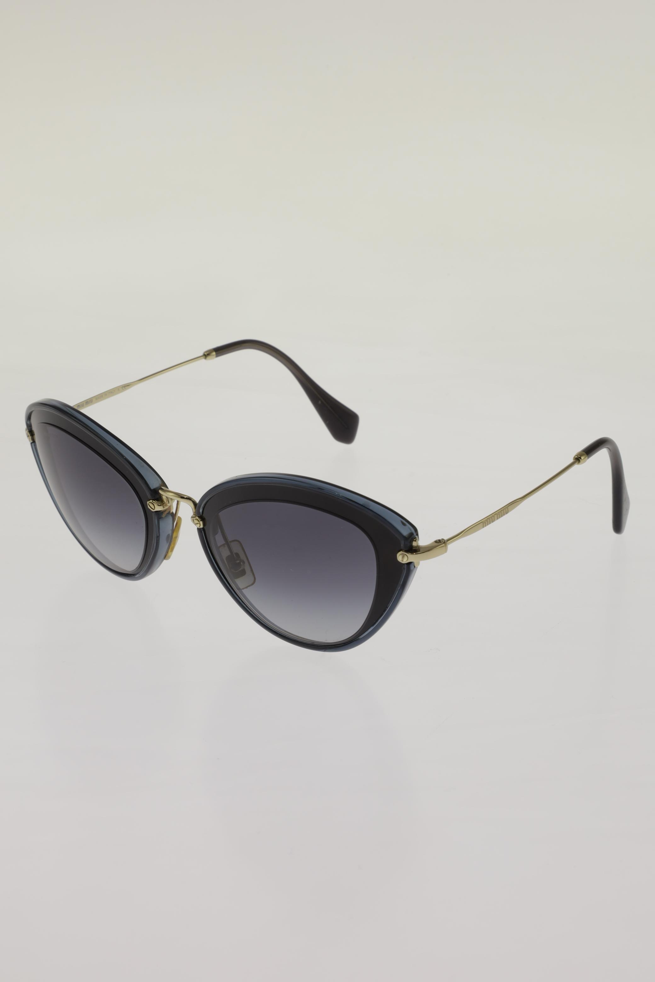 

Miu Miu Damen Sonnenbrille, schwarz, Gr.